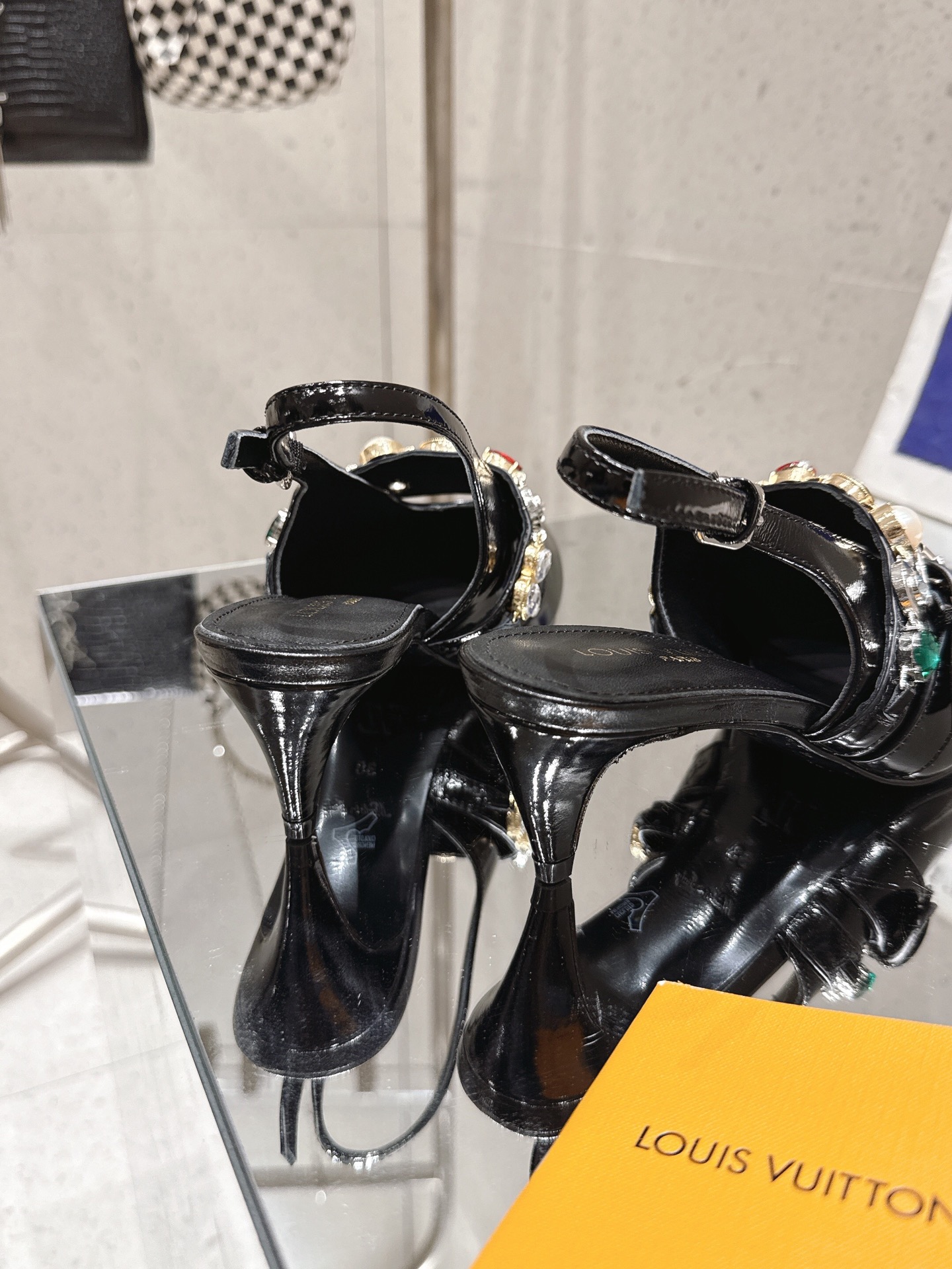 LV Vibe open-back high heels