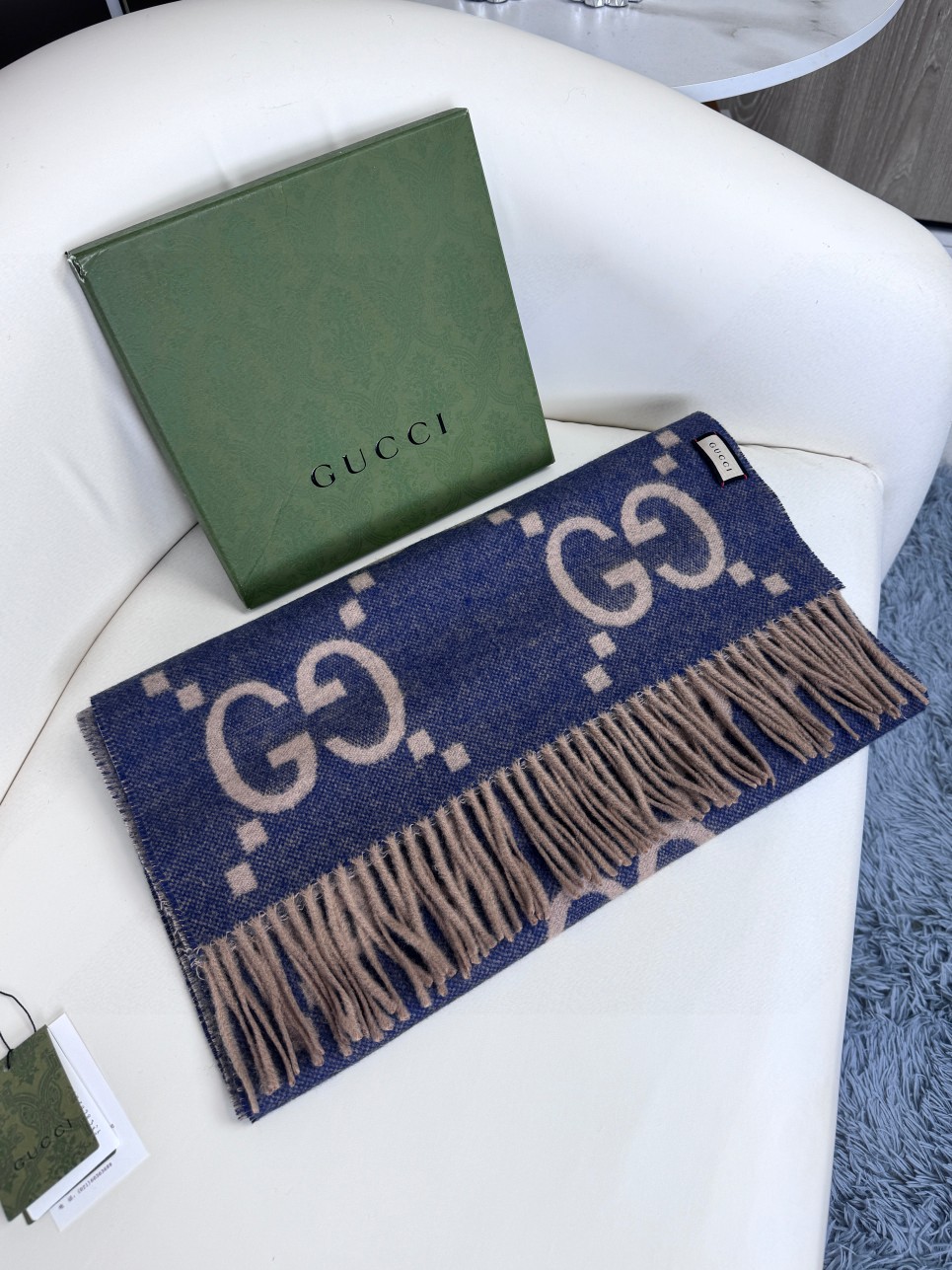 Gucci Tassel Scarf