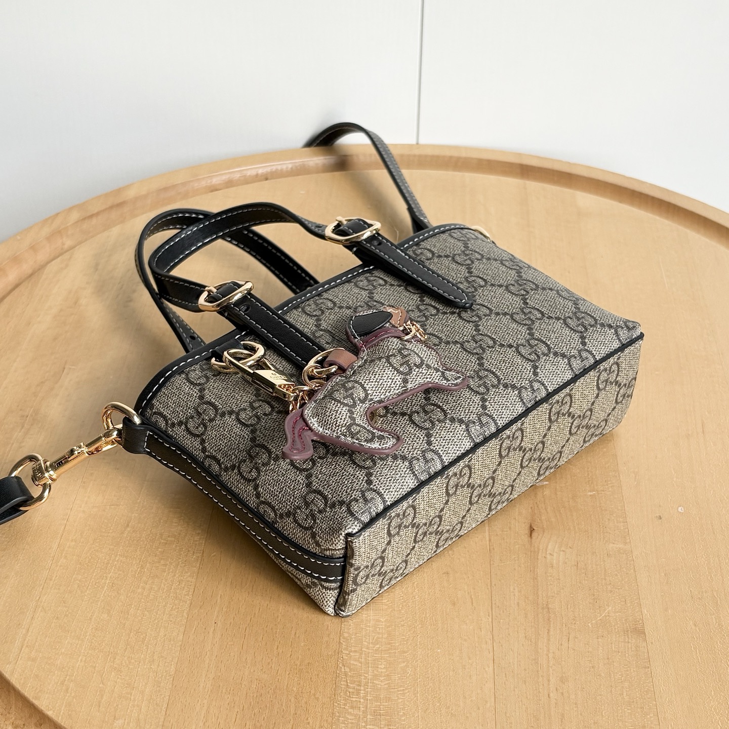 Gucci Emblem Mini Tote Bag