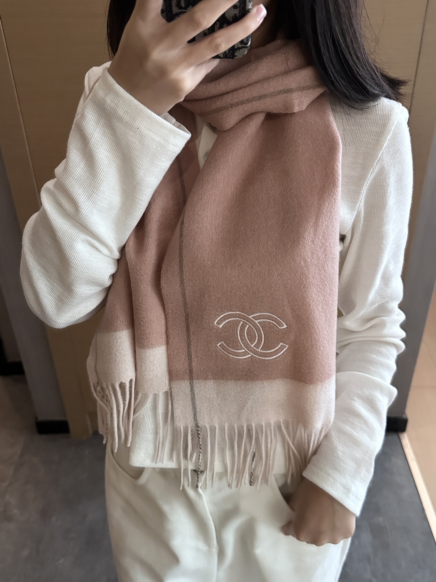 Chanel Cashmere Scarf