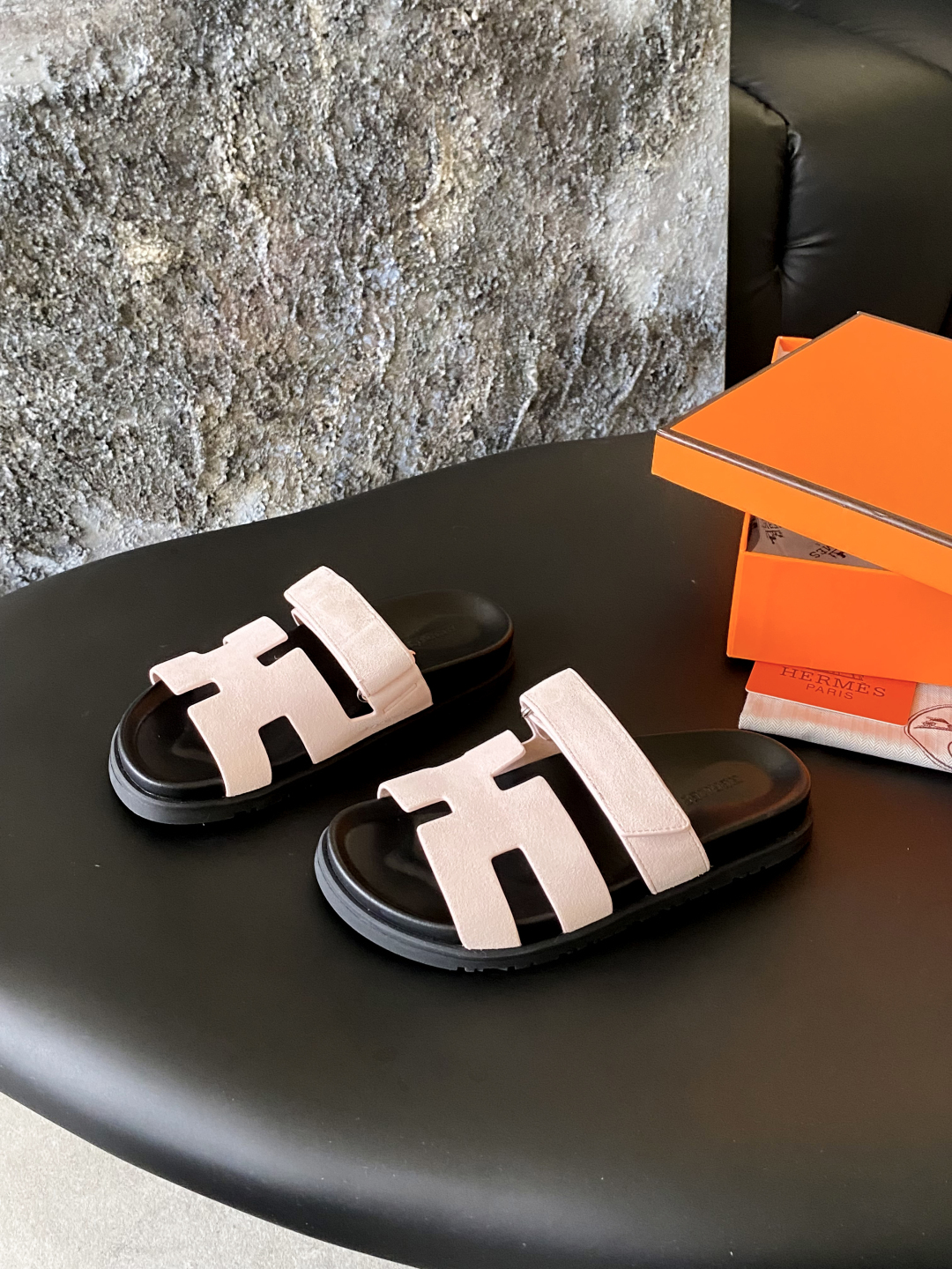 Hermes Slippers