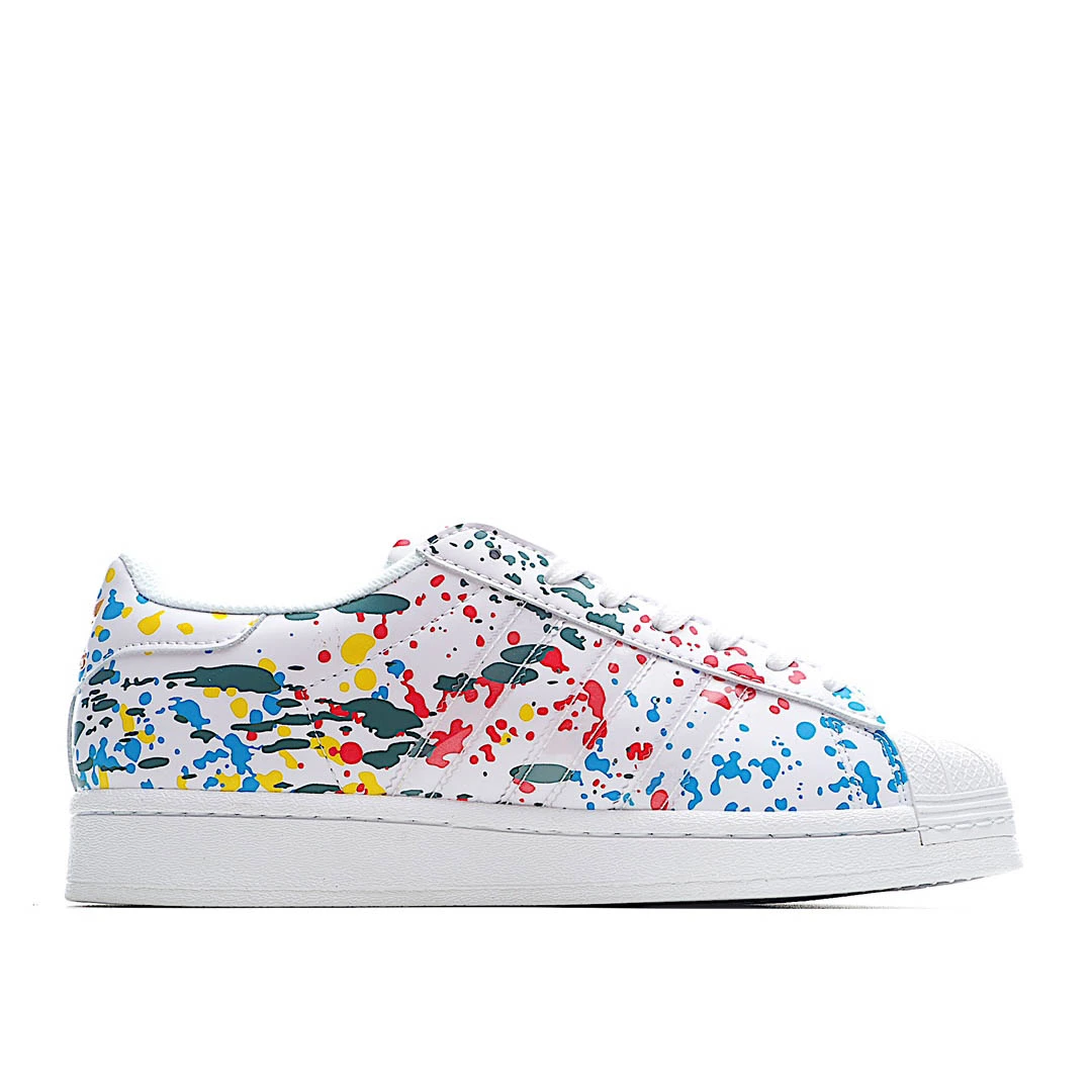 Adidas Superstar 'Splashes, Splatter and Drips - White'