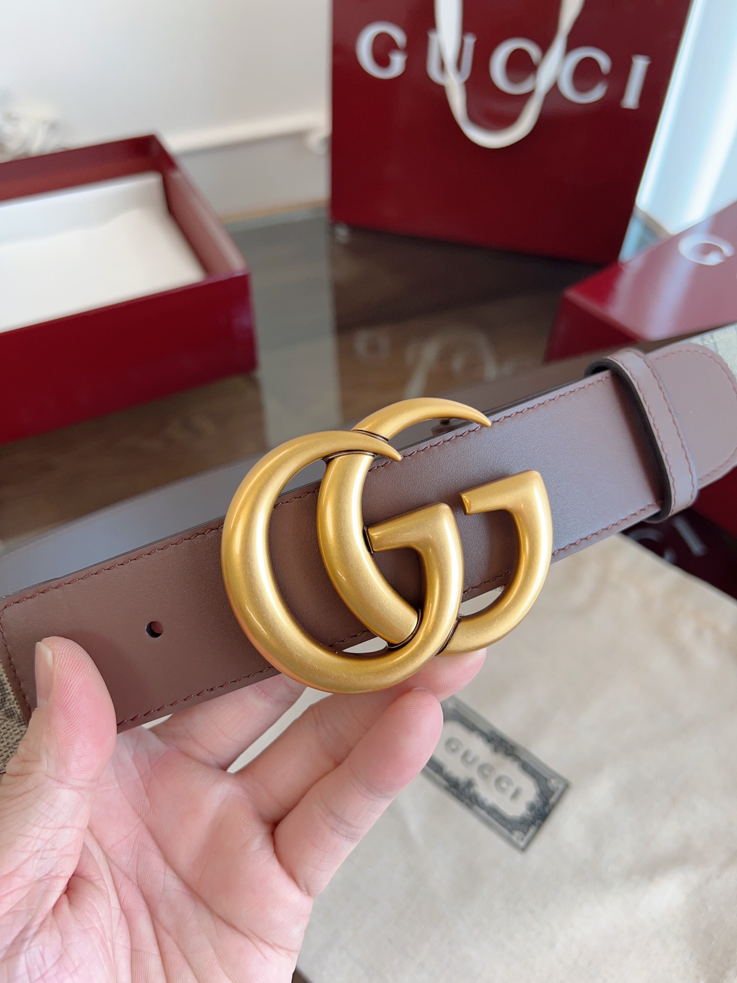 Gucci Belt for Men Width 40mm