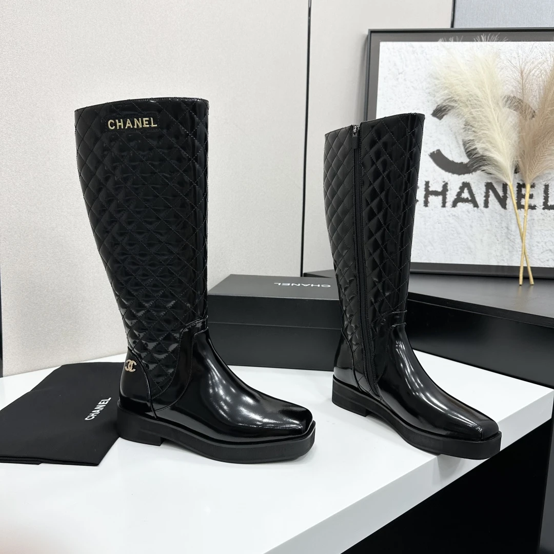 Chanel Sheepskin boots