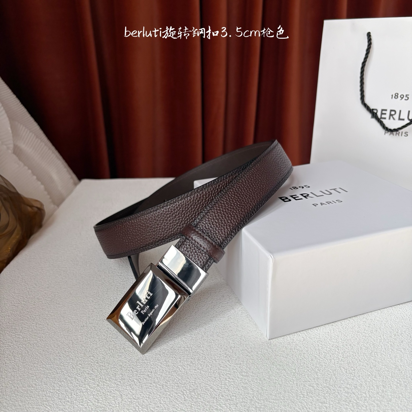 Berluti Belt for Men Width 35mm