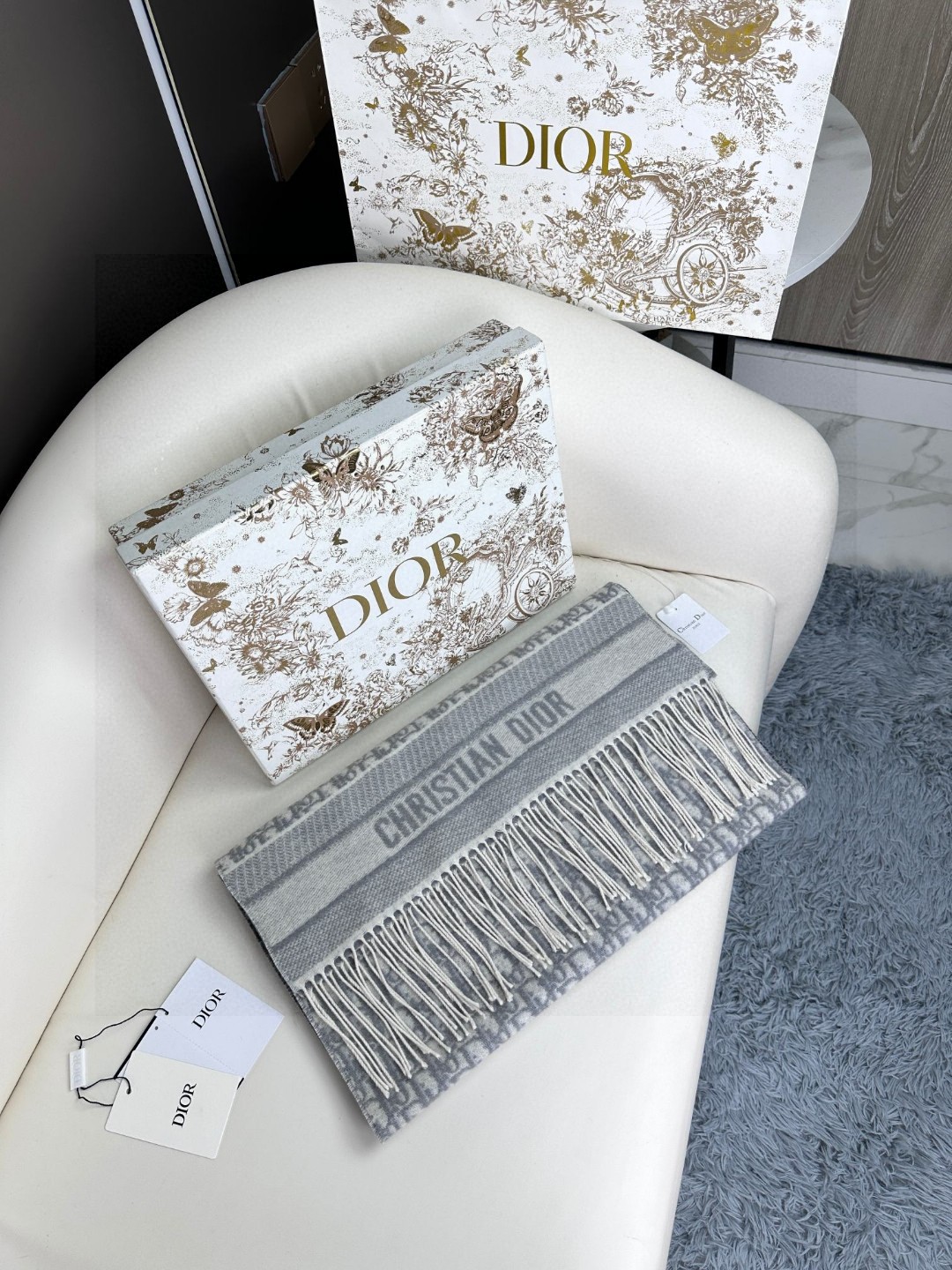 Dior Cashmere Scarf