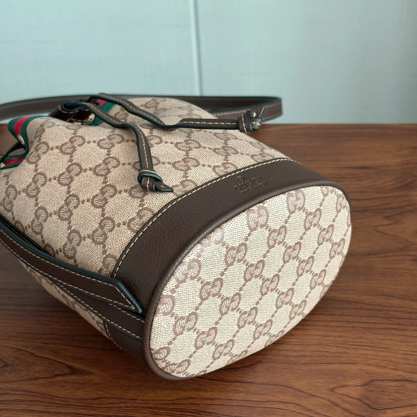Gucci Webbing Mini Bucket Bag