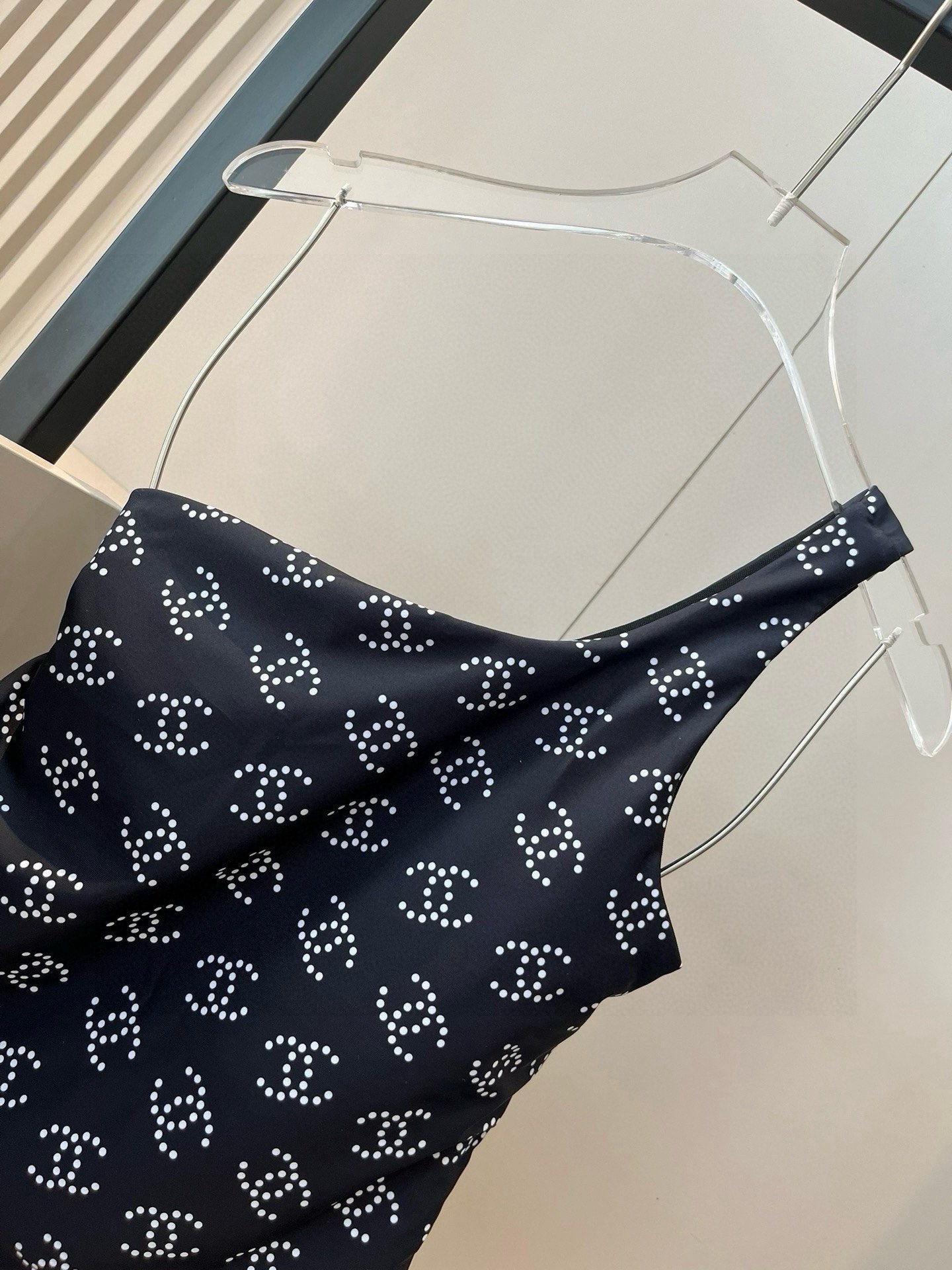 Chanel One Shoulder Swimsuit