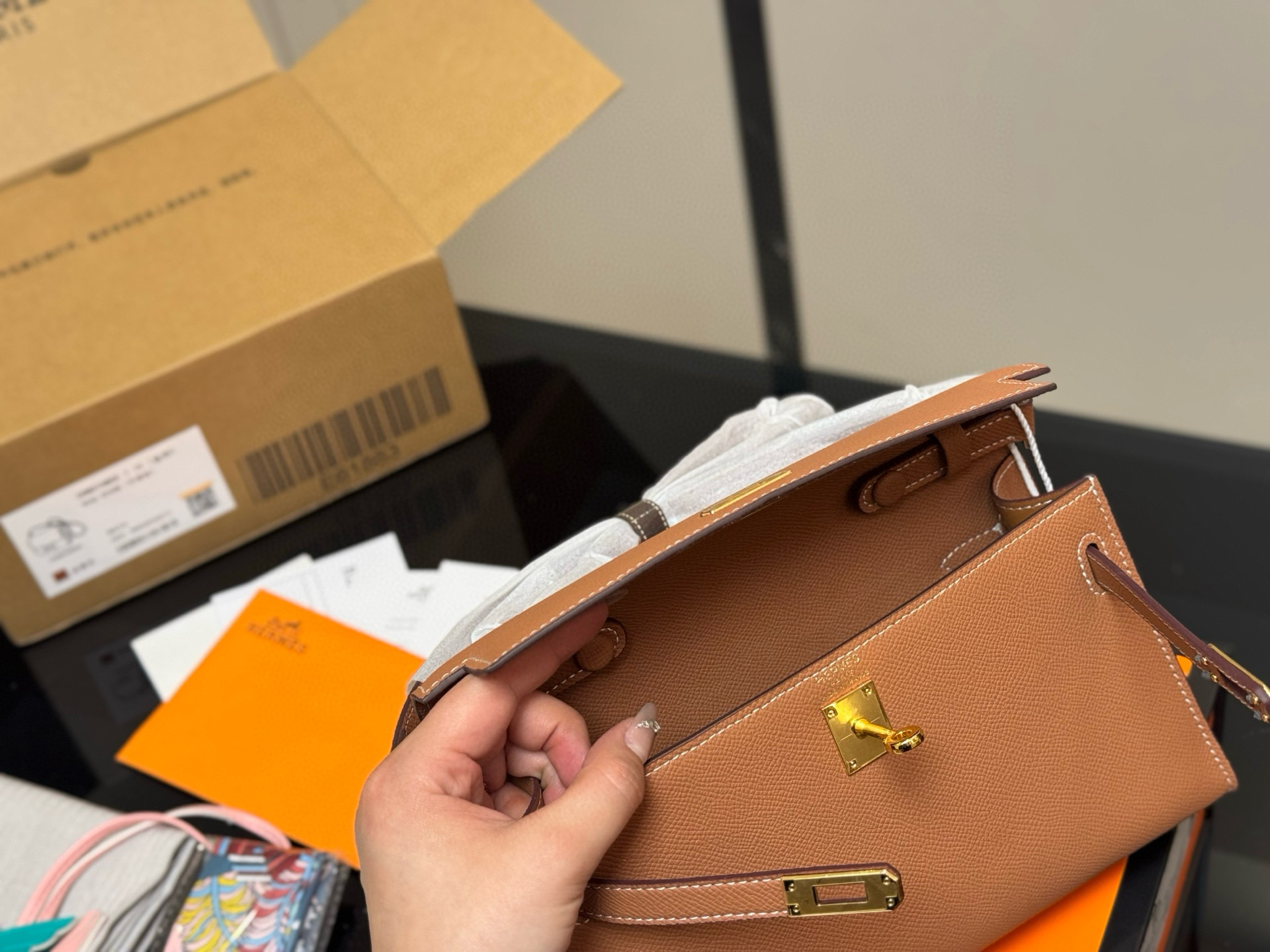 Hermes Kelly Handle Bag
