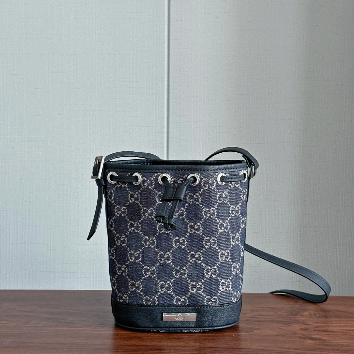 Gucci Demin Bucket Bag