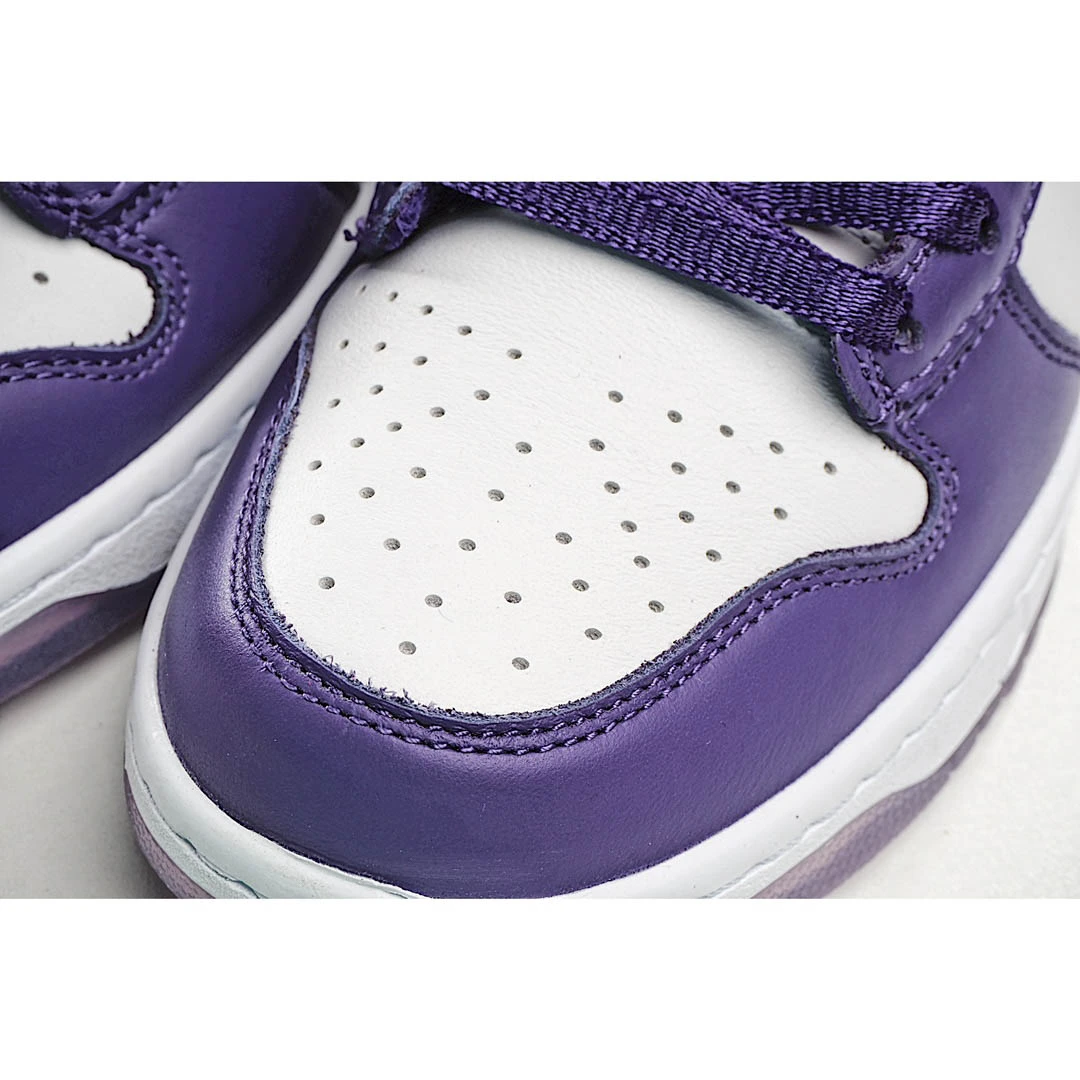 Nike Dunk High WMNS "Varsity Purple SB Sneakers High Top White Purple
