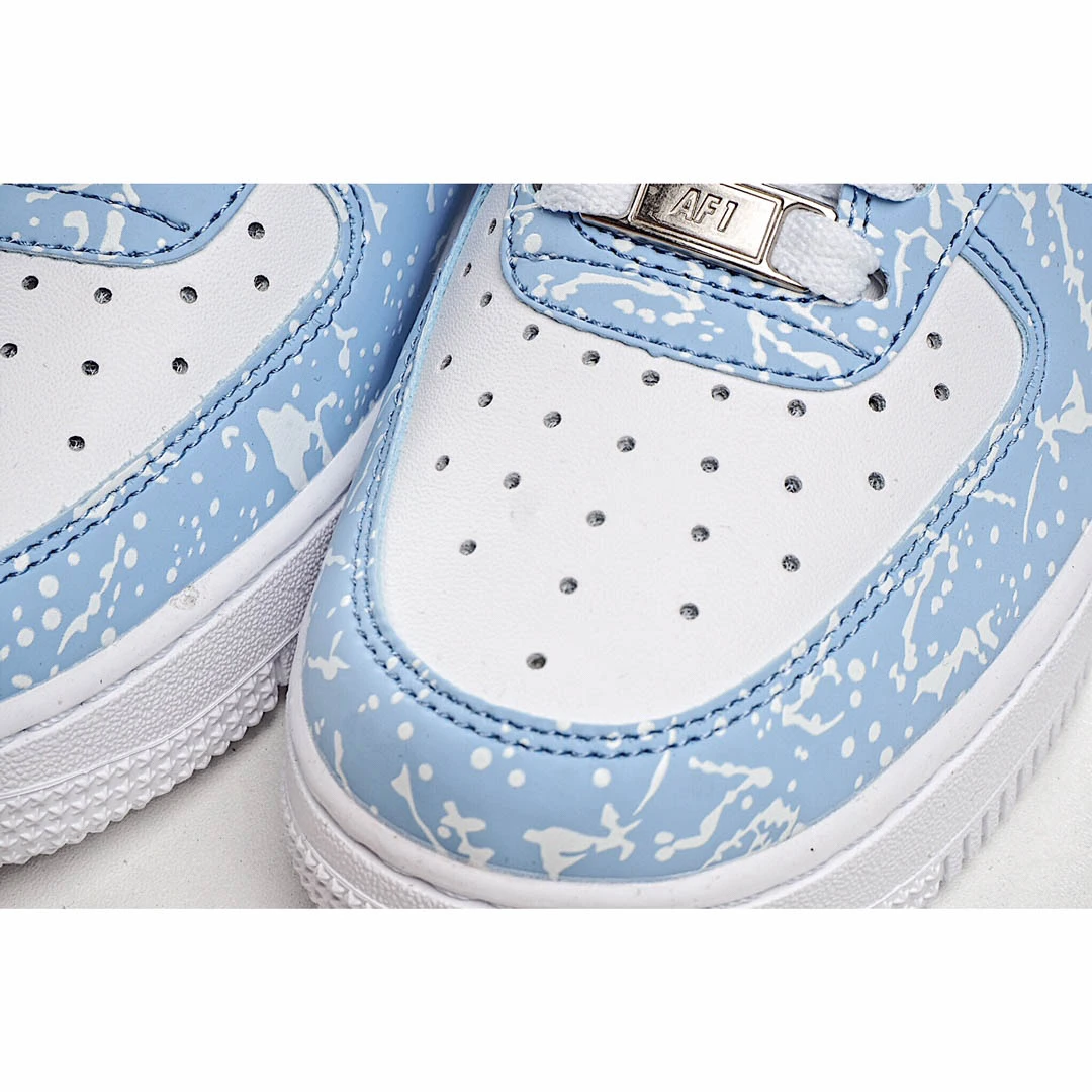 Nike  Air Force1 Low White blue