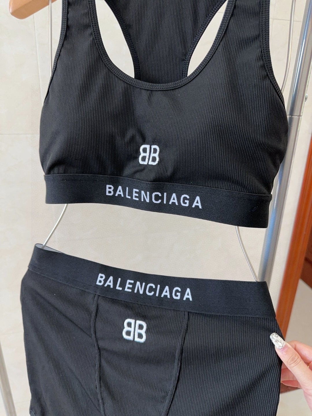 Balenciaga Knit Two Pieces Swimsuit