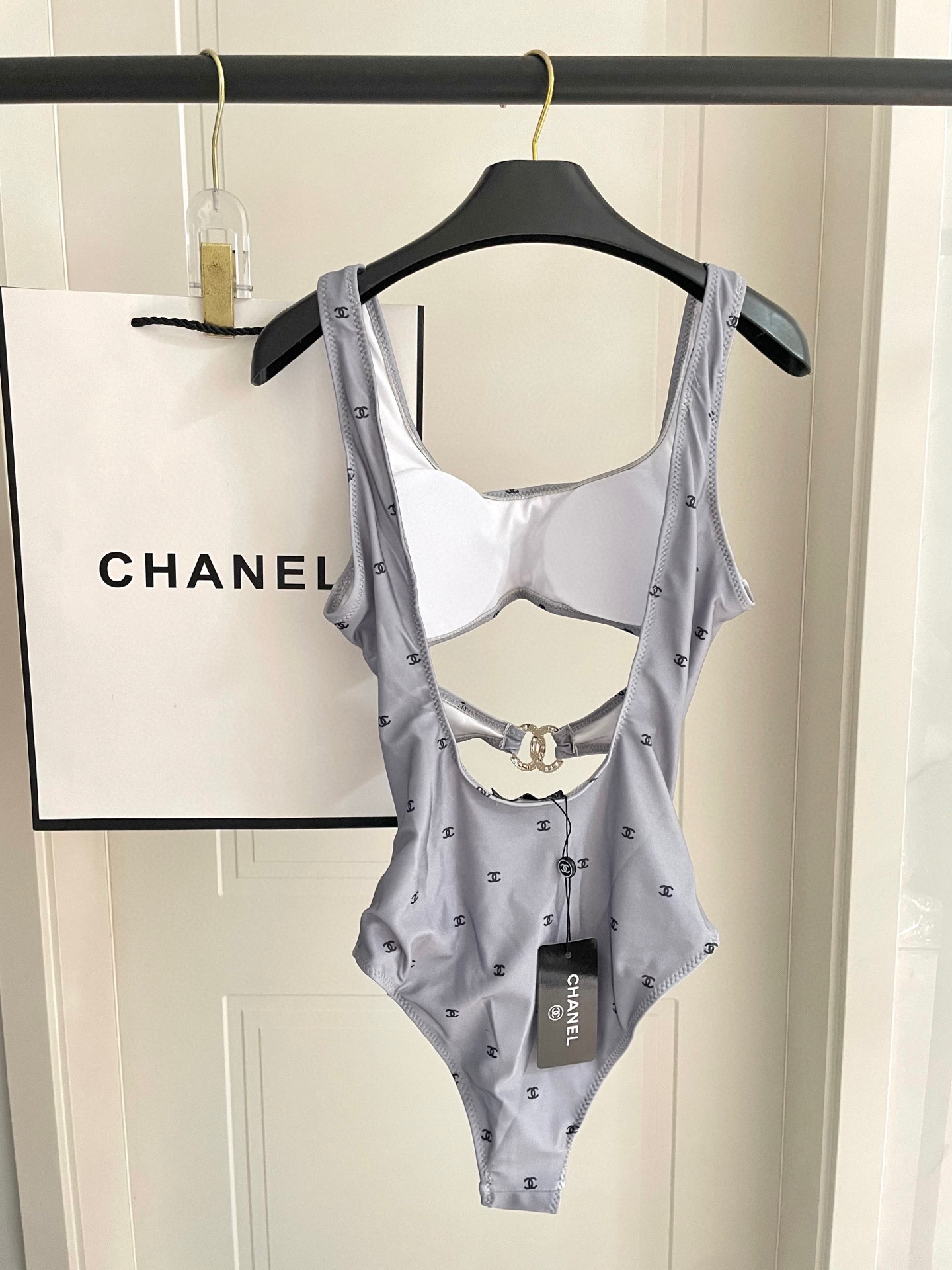 Chanel Quick Drying Elastic Swimsuit