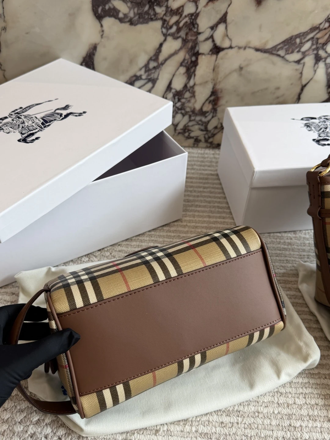 Burberry Check Makeup Bag