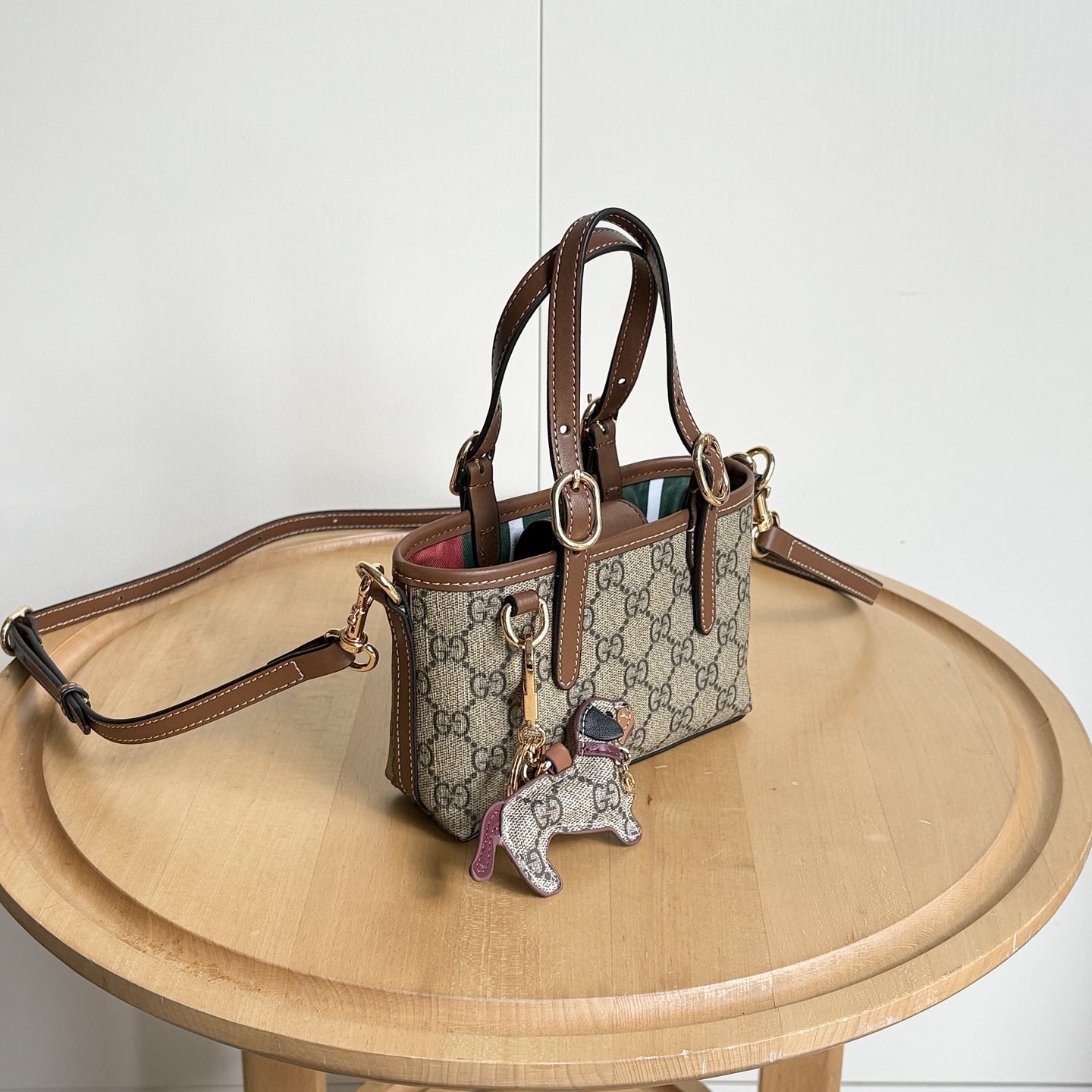 Gucci Emblem Mini Tote Bag