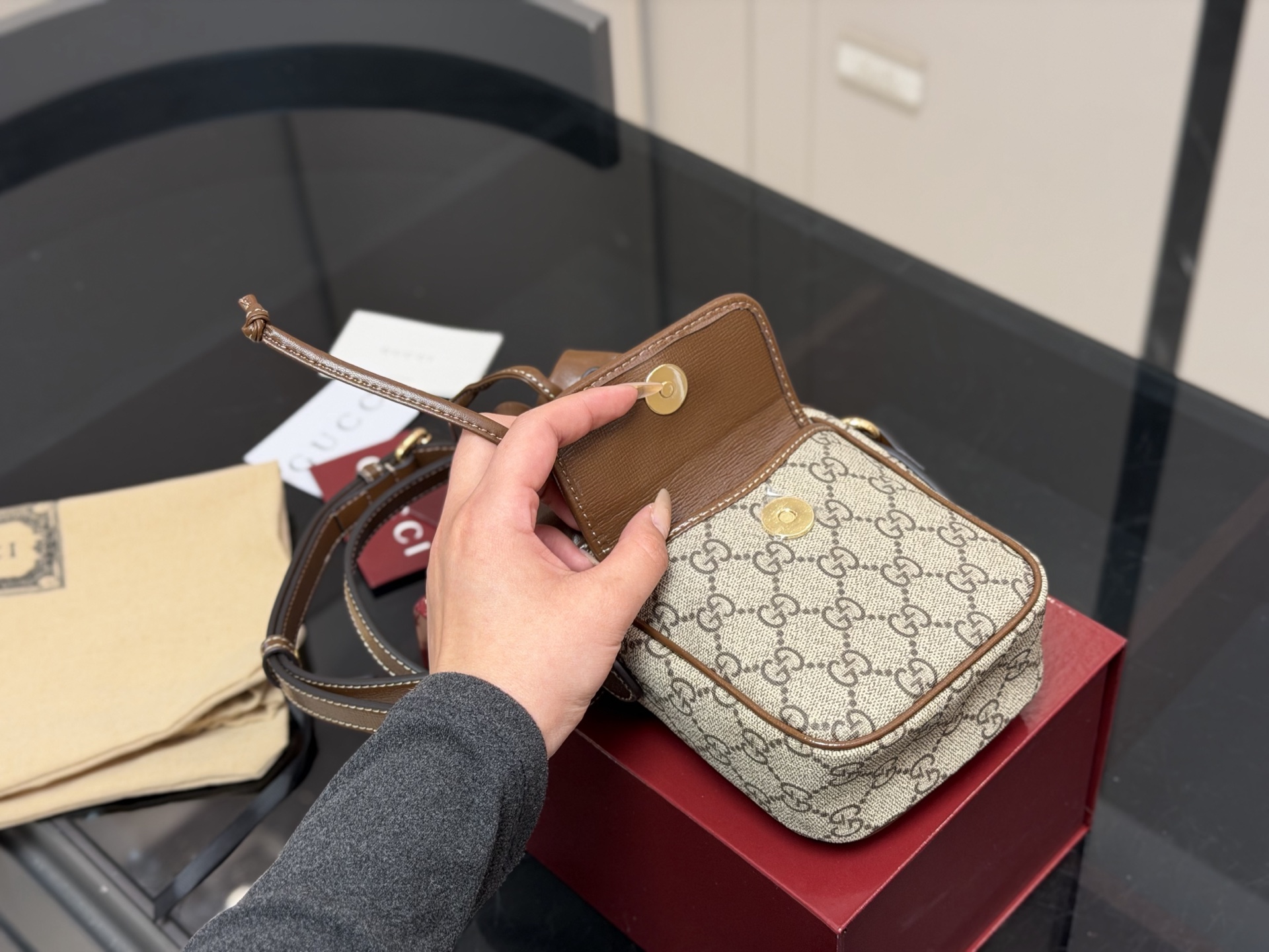 Gucci Ophidia Backpack Bag
