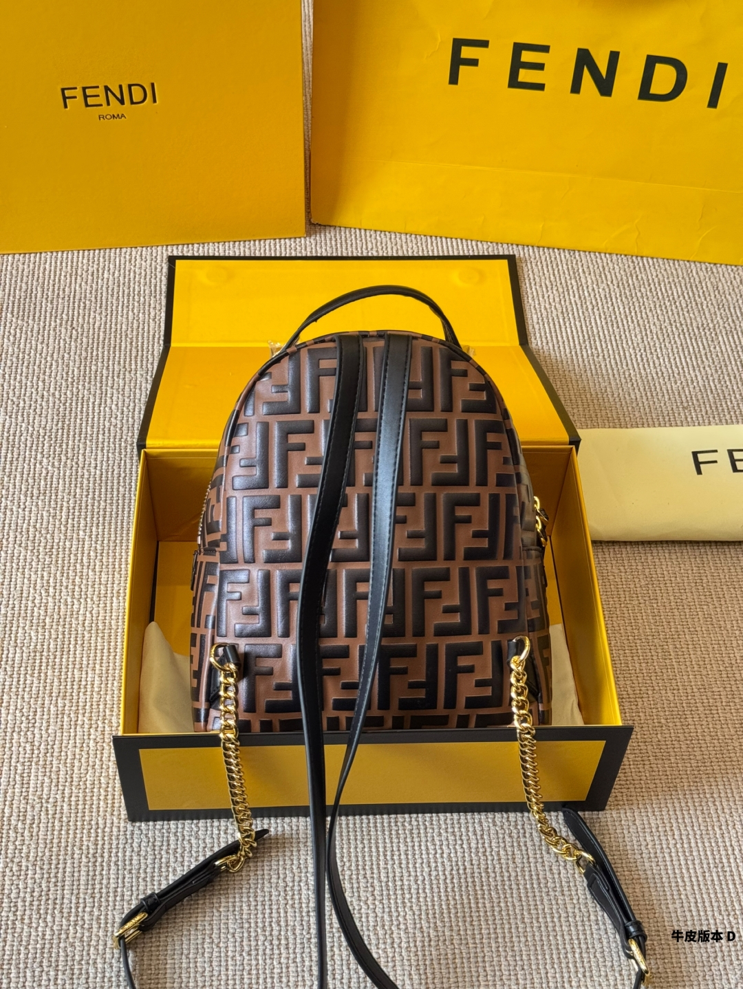 Fendi Ac Backpack Bag