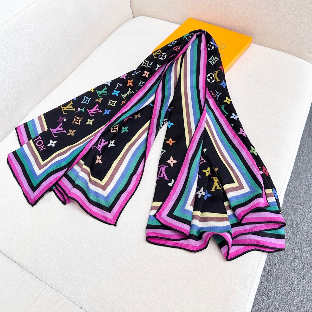 LV x TM Monogram Multicolor Shawl