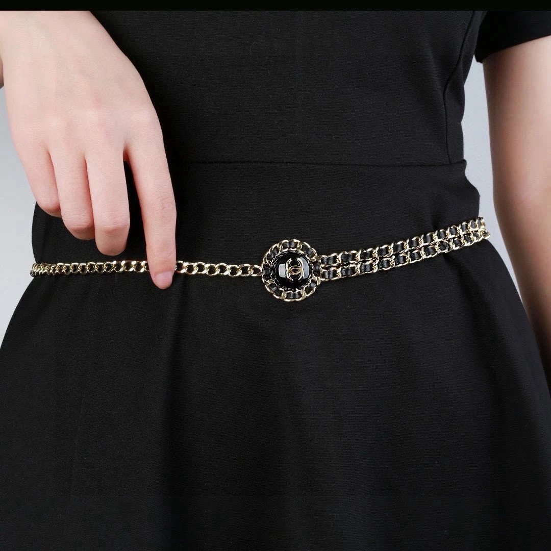 Chanel Lambskin Waist Chain
