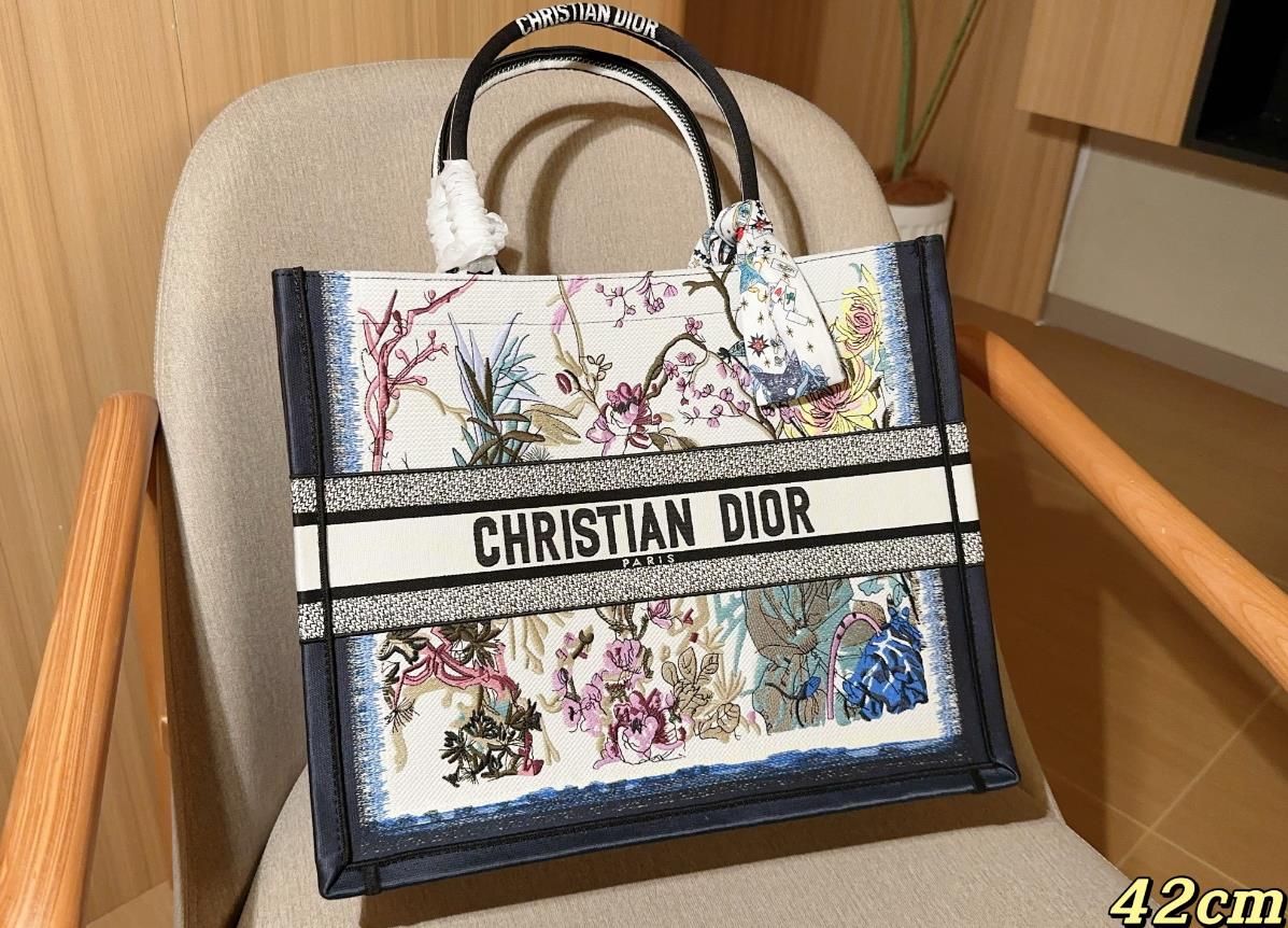 Dior Book Tote Bag Small Medium Large Size