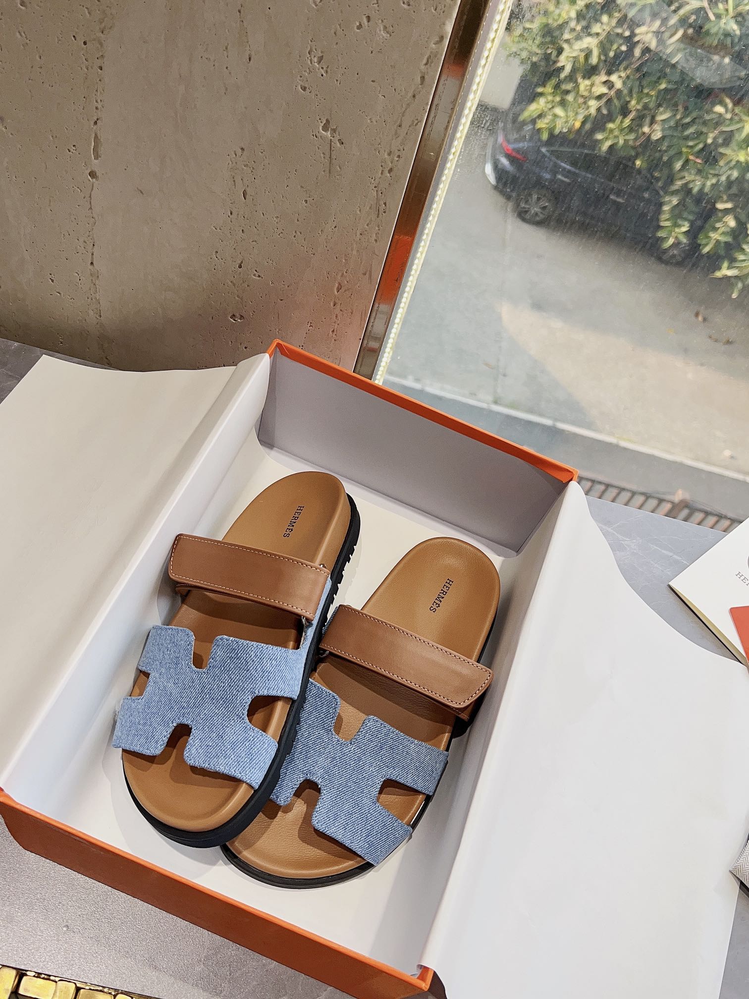 Hermes Slippers