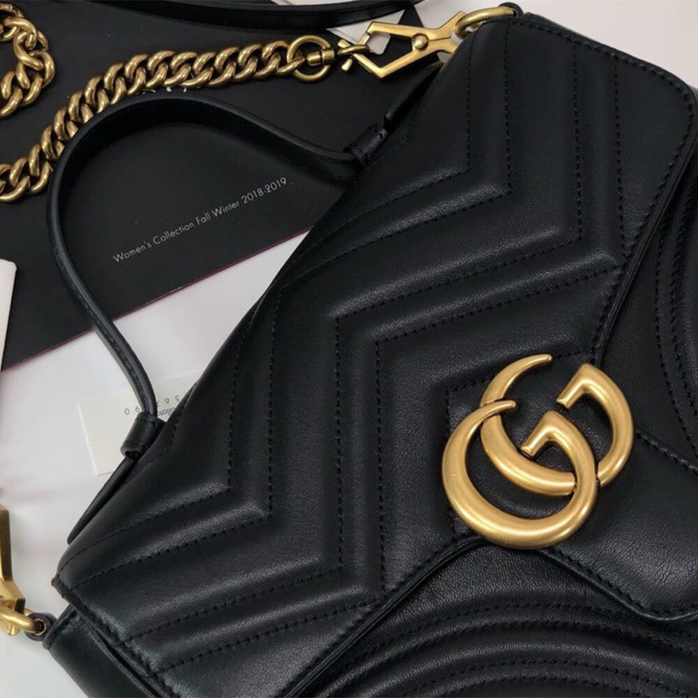 GG Marmont small top handle bag