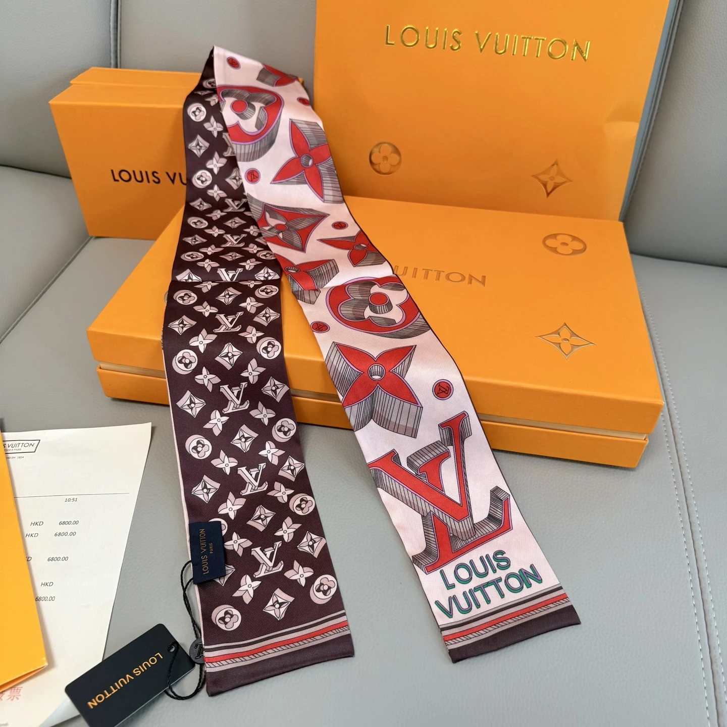 LV Hair Tie