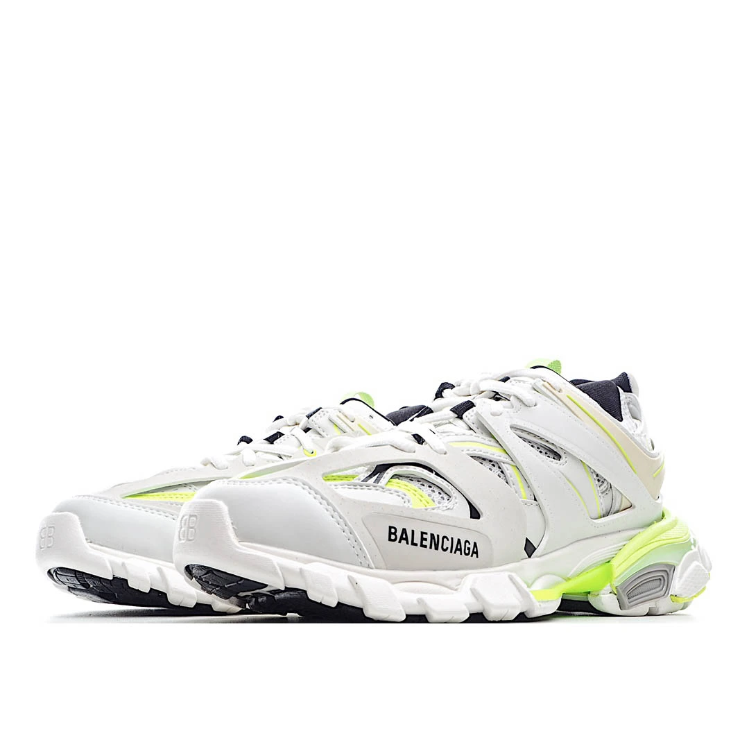 Balenciaga Sneaker Tess s.Gomma MAILLE WHITE/ORANGE
