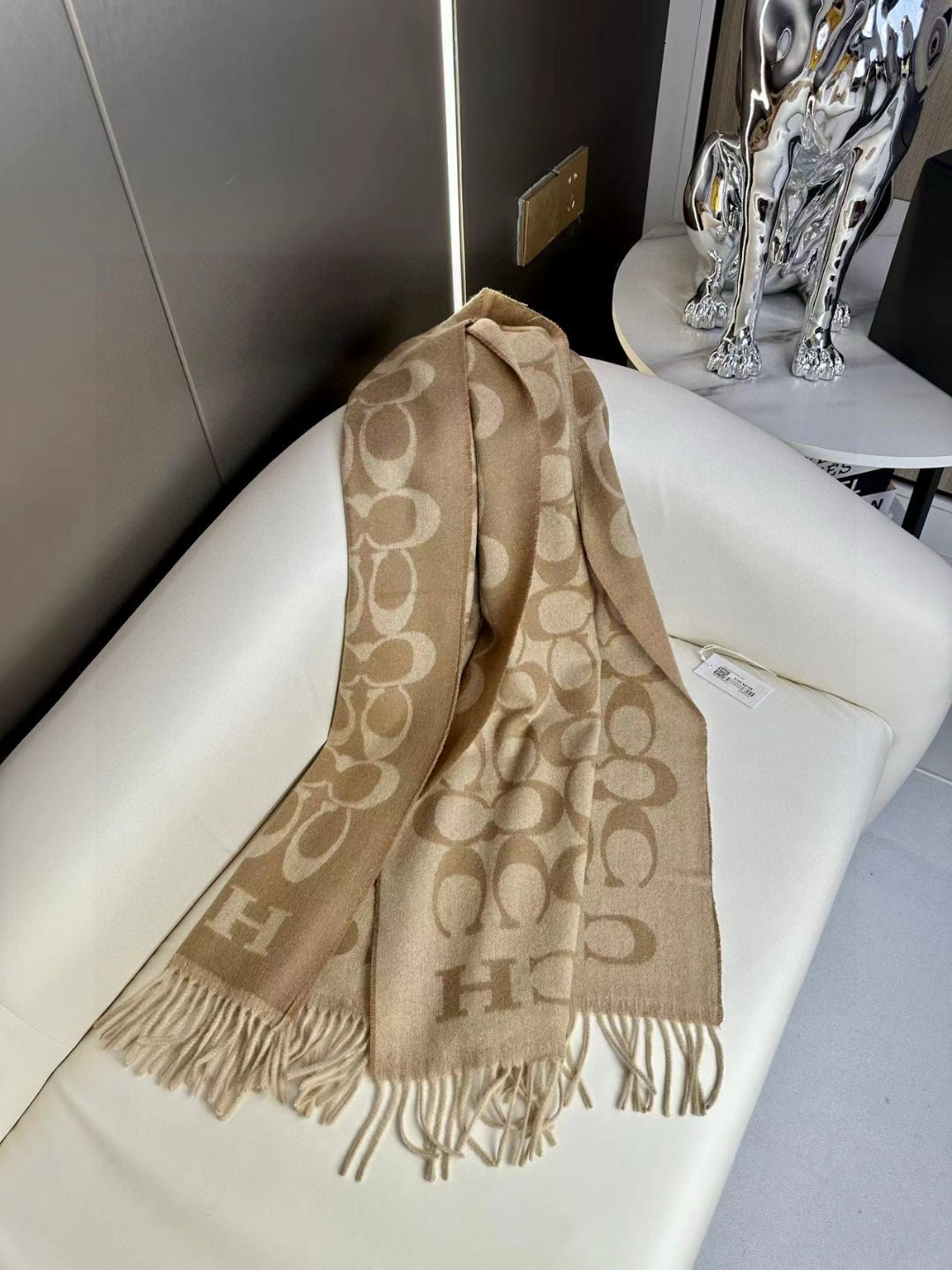 Coach Cashmere Wool Scarf