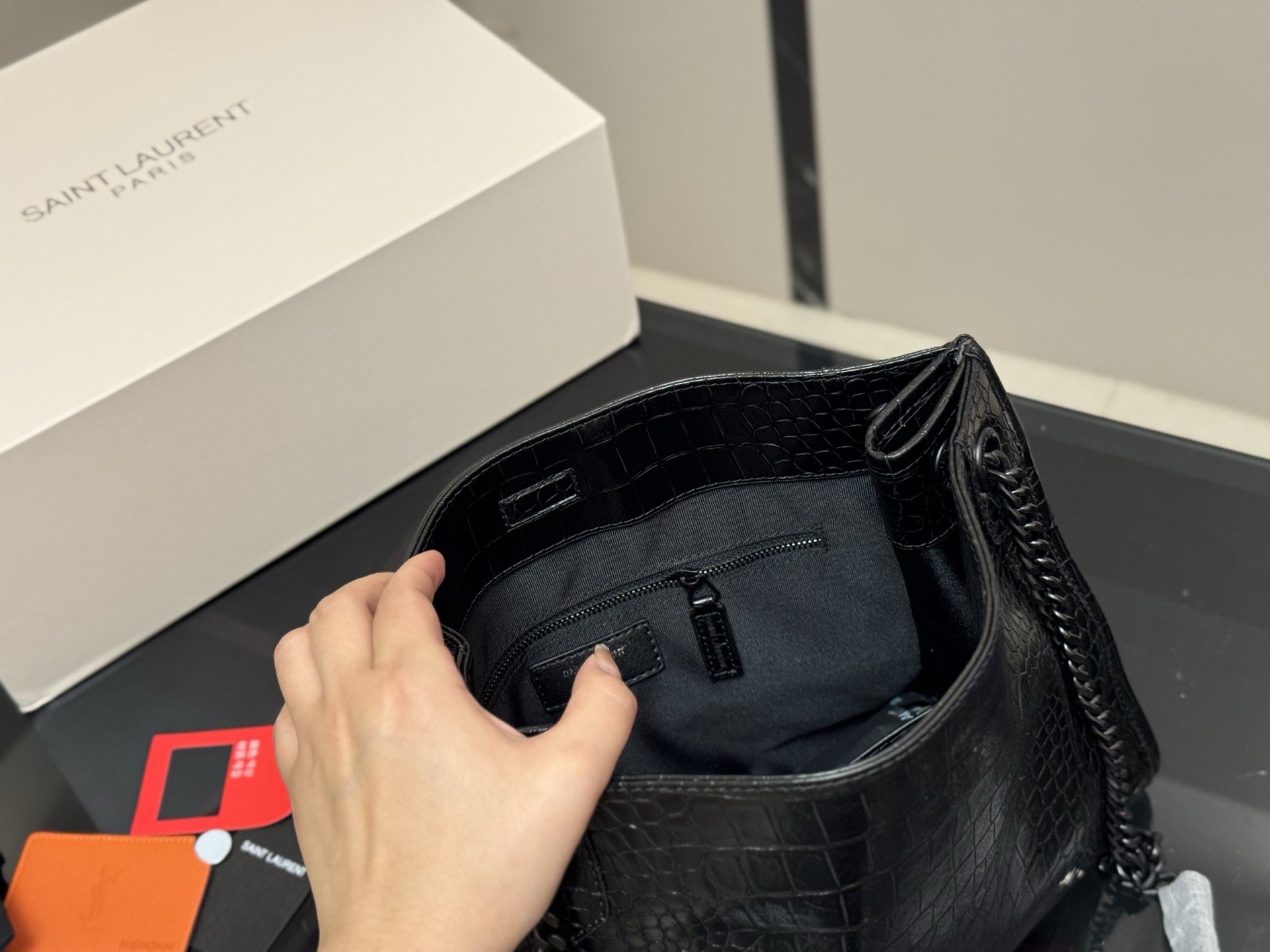 YSL Niki Shopping Bag