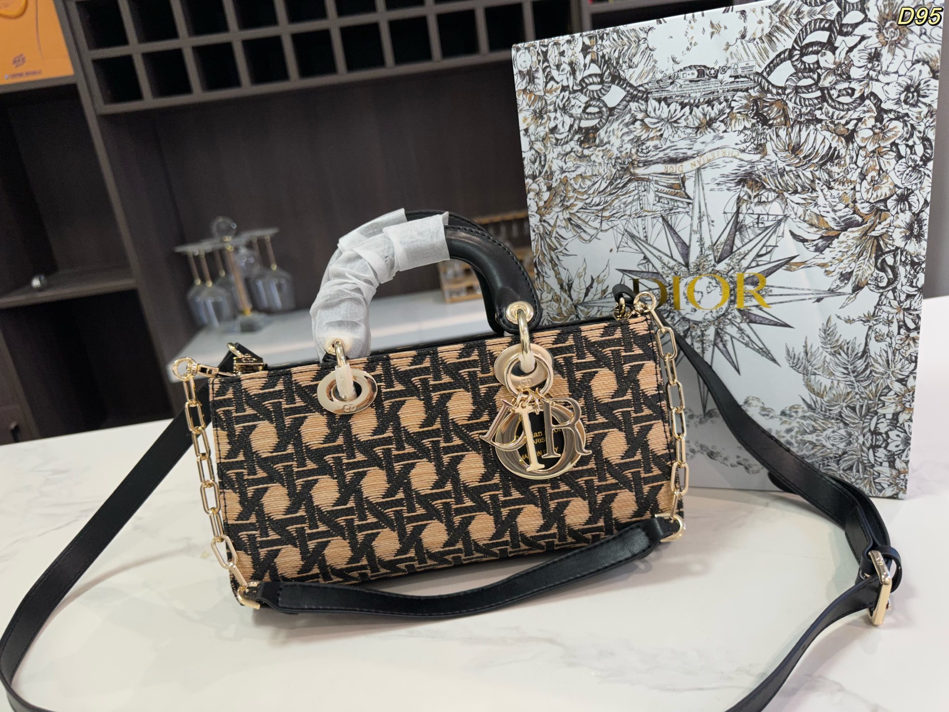 Dior Lady Classic Tote Bag