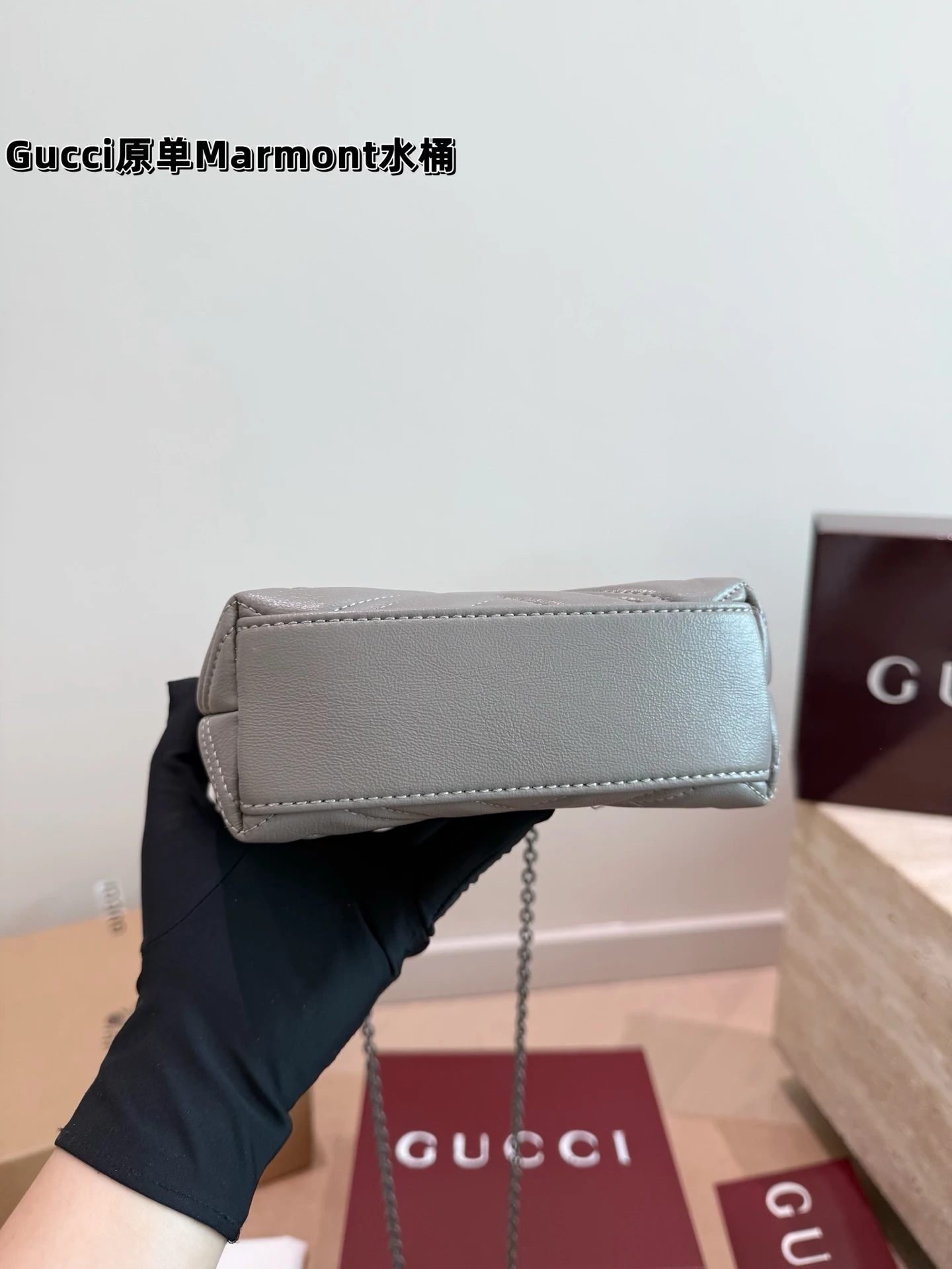 Gucci Soft Marmont Bucket Bag