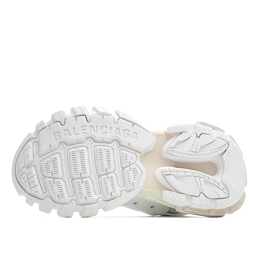 Balenciaga Sneaker Tess s.Gomma MAILLE WHITE/ORANGE