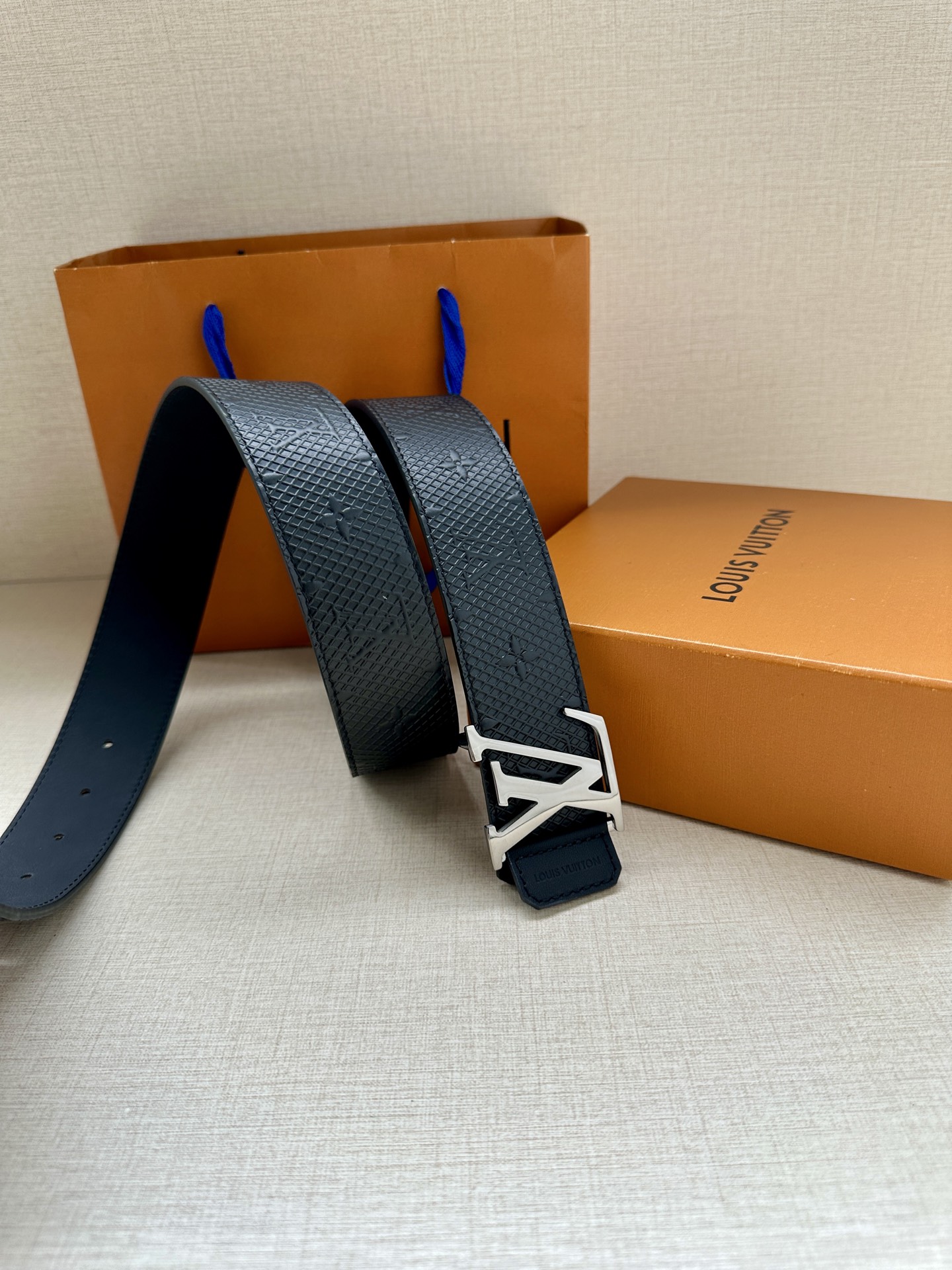 LV Initiales Leather Belts