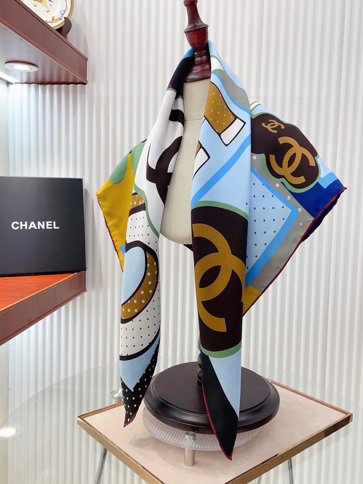 Chanel Silk Scarf