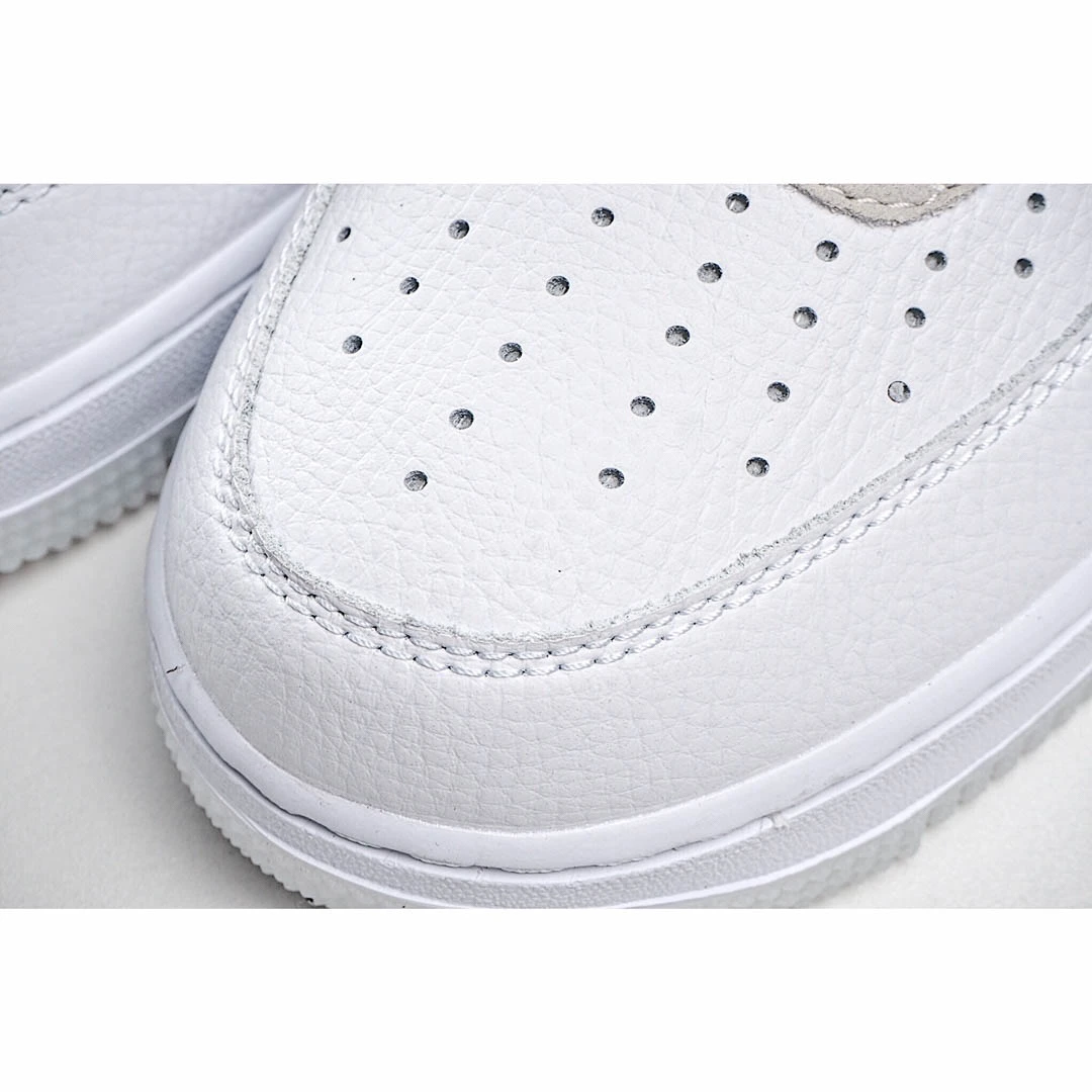 Nike Air Force 1 07 LV8 Luminous Low Top White Orange