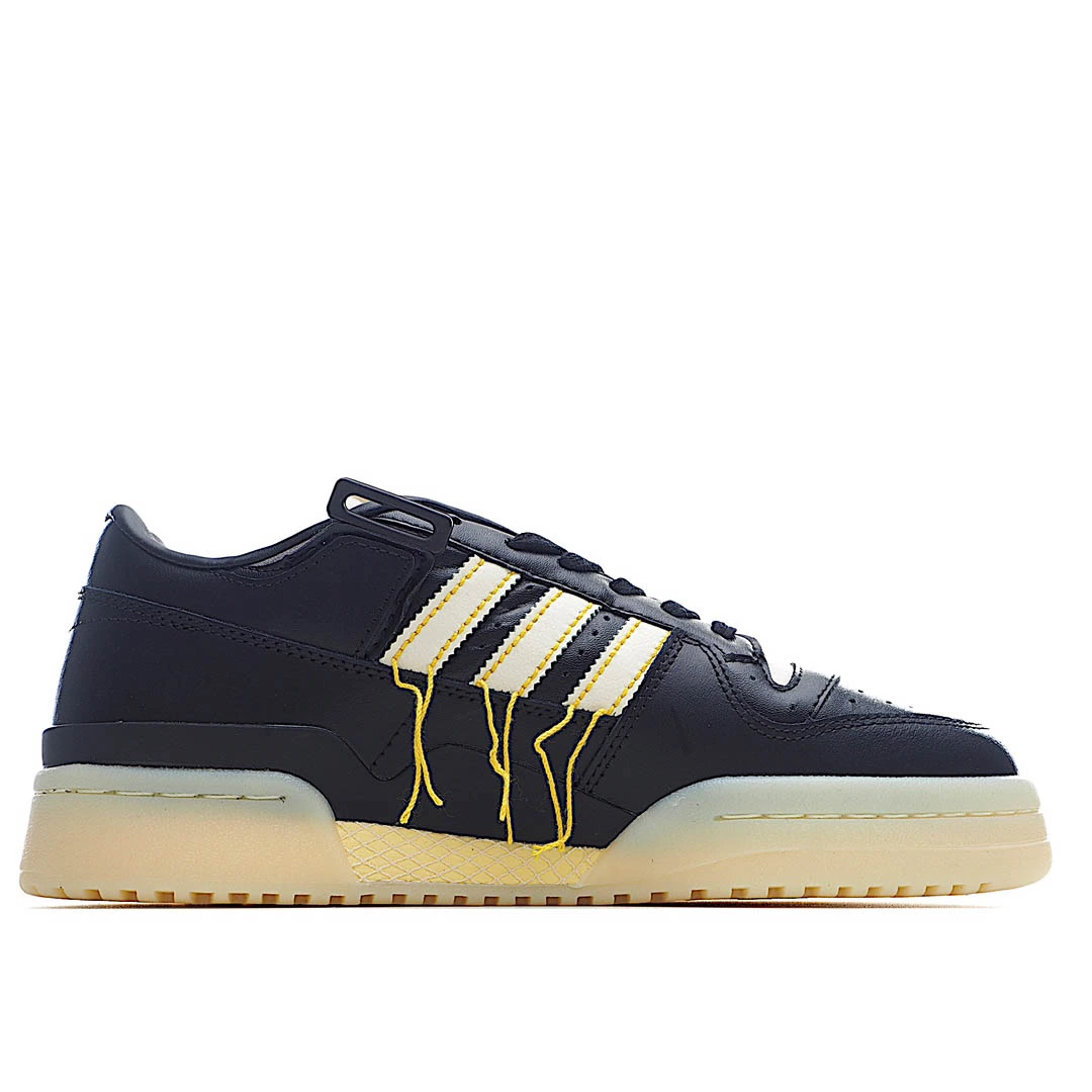 Adidas Forum 84 Low Premium 'Black Easy Yellow'
