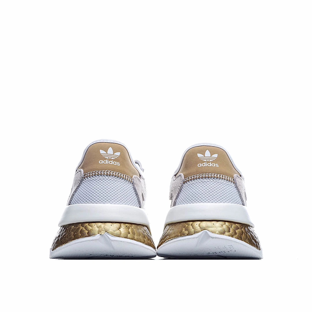 Adidas Wmns Nite Jogger 'White Gold Metallic'