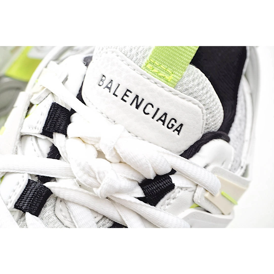 Balenciaga Sneaker Tess s.Gomma MAILLE WHITE/ORANGE