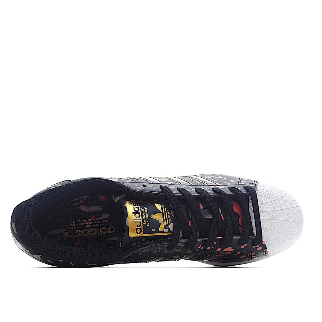 Adidas Superstar 'Splashes, Splatter and Drips - Black