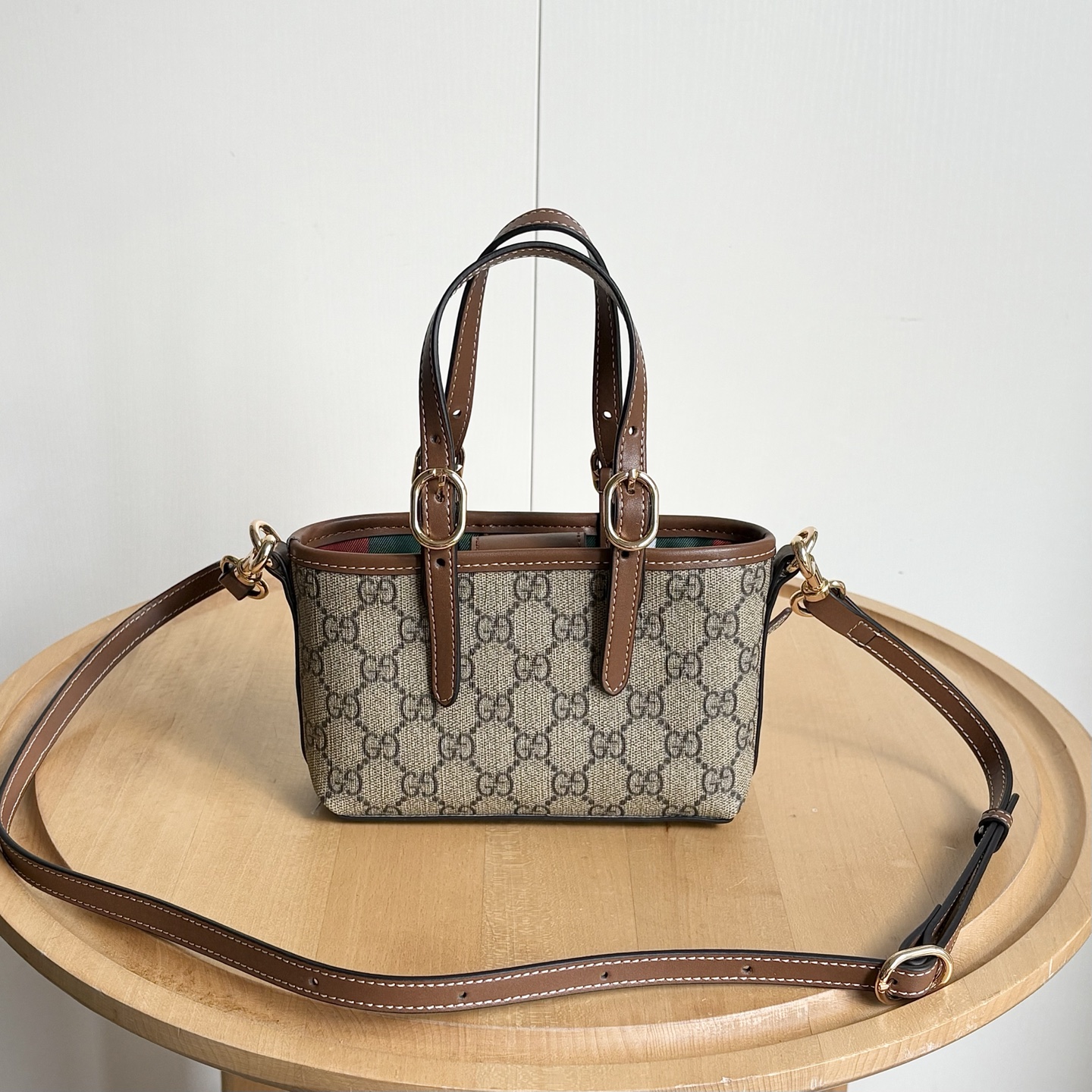 Gucci Emblem Mini Tote Bag