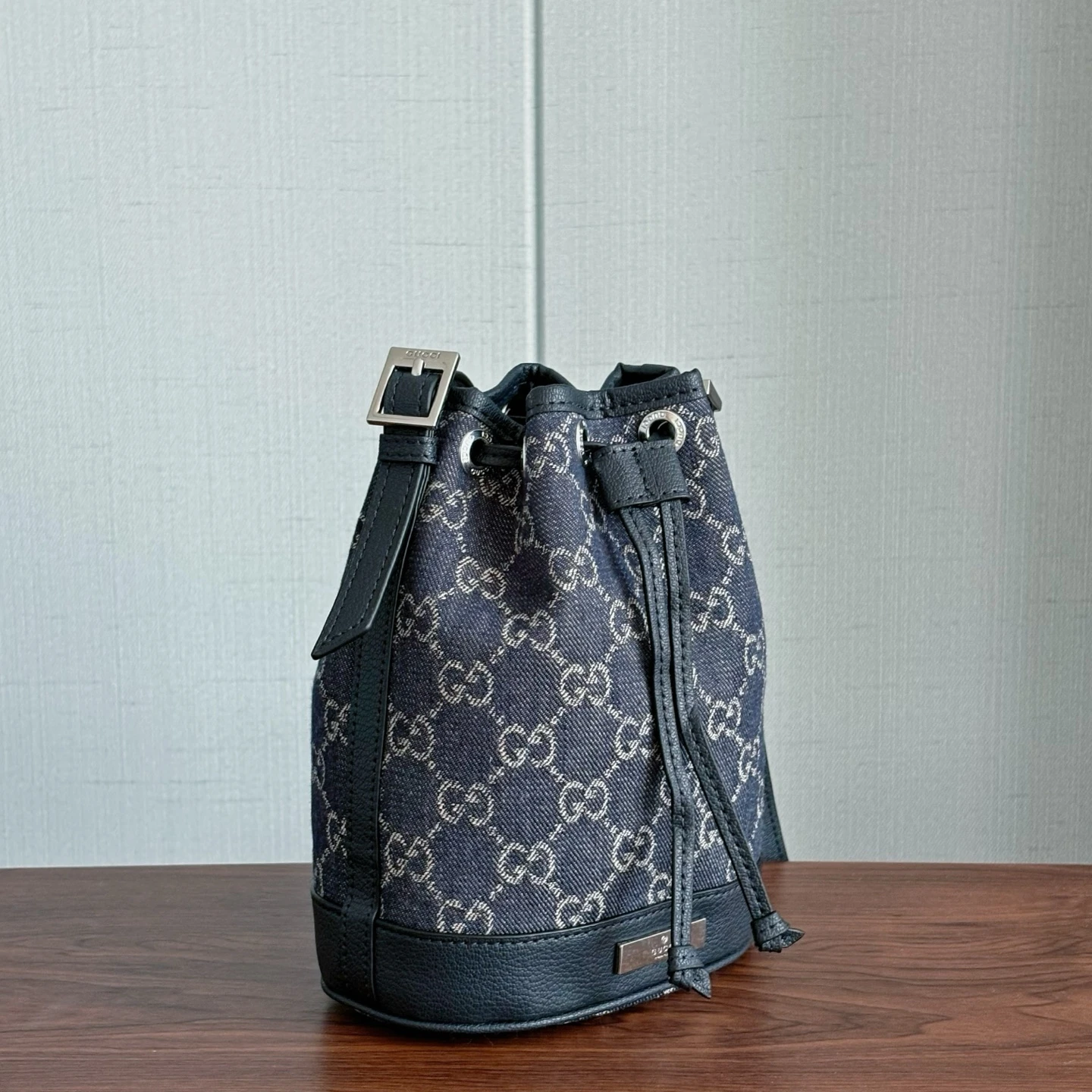 Gucci Demin Bucket Bag