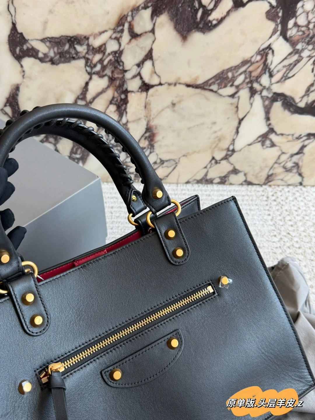 Burberry Motorcycle Tote Bag