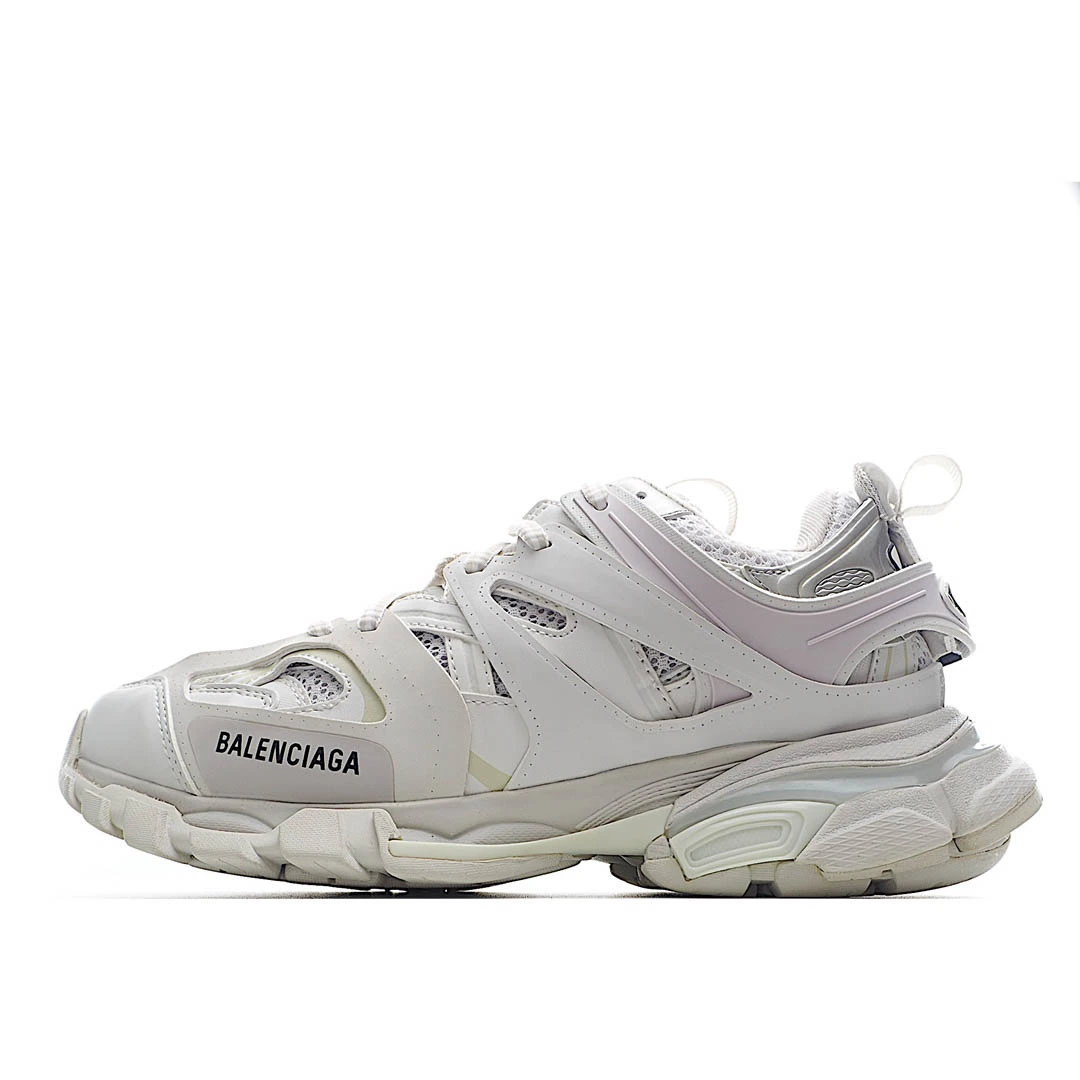 Balenciaga Sneaker Tess s.Gomma MAILLE WHITE/ORANGE