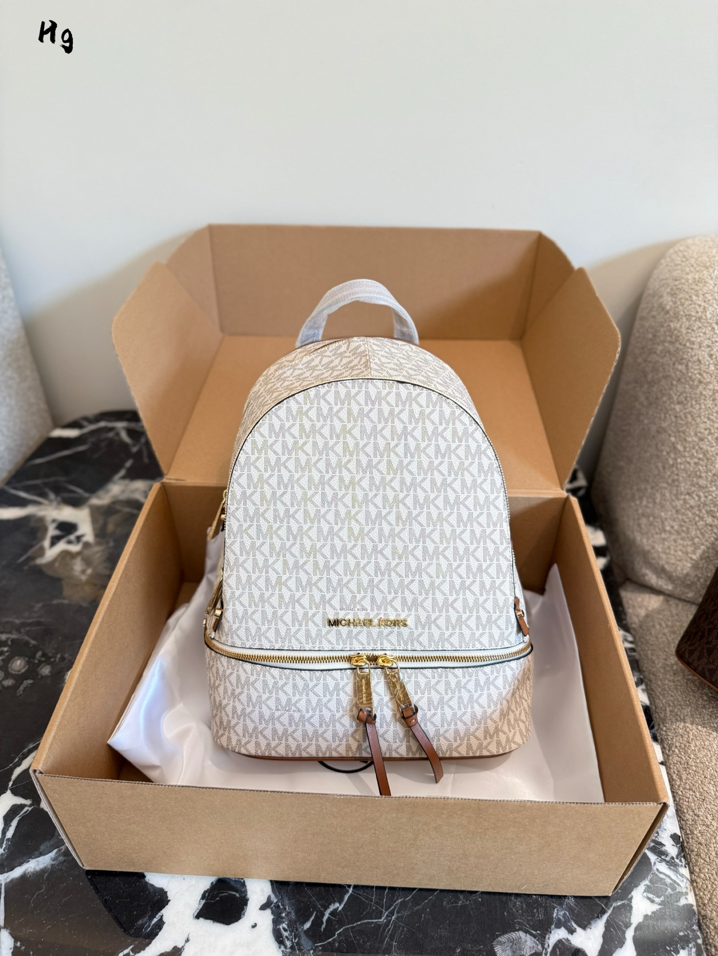 MICHAEL KORS RHEA ZIP Backpack Bag