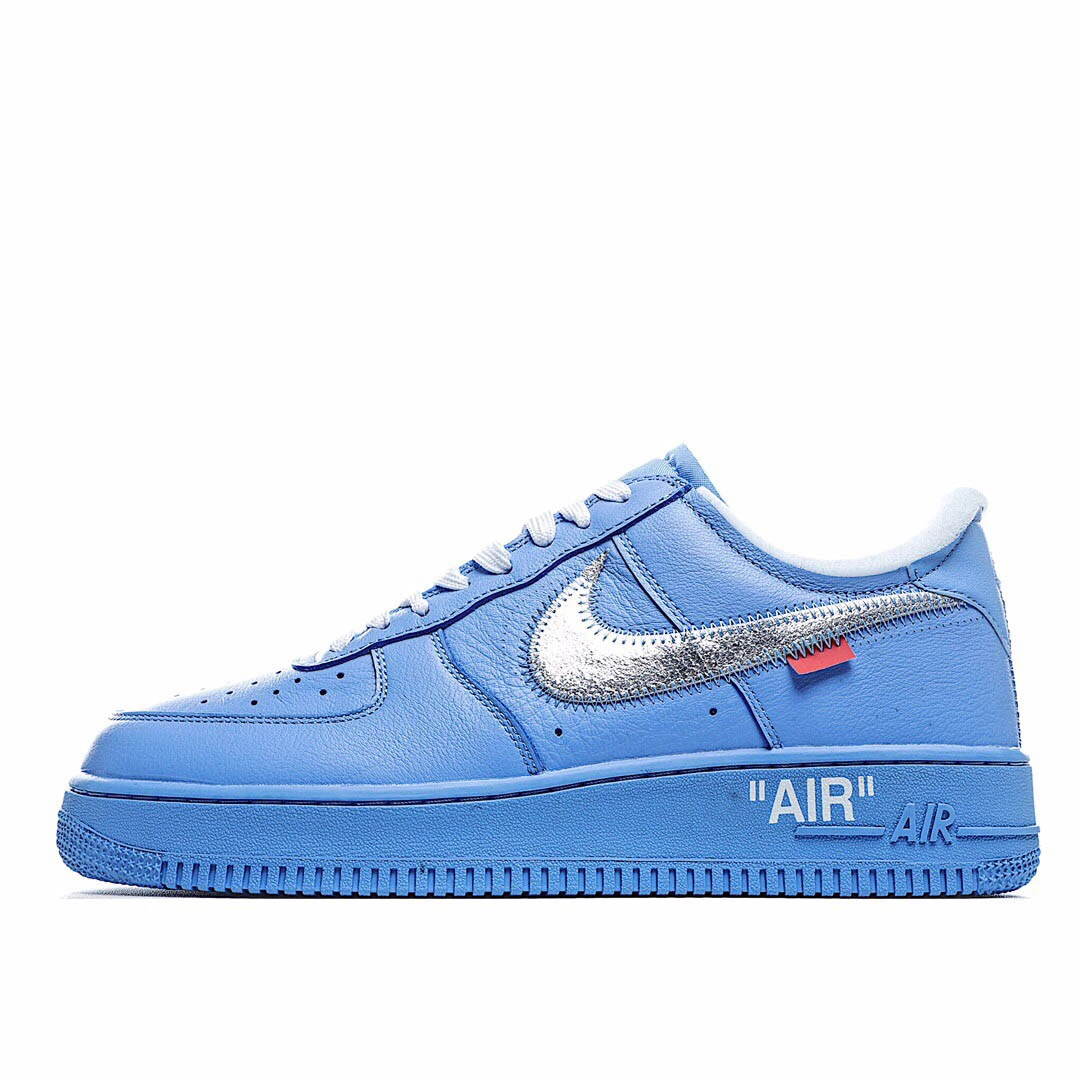 Nike OFF-WHITE X Air Force 1&ldquo;MCA&rdquo; 蓝