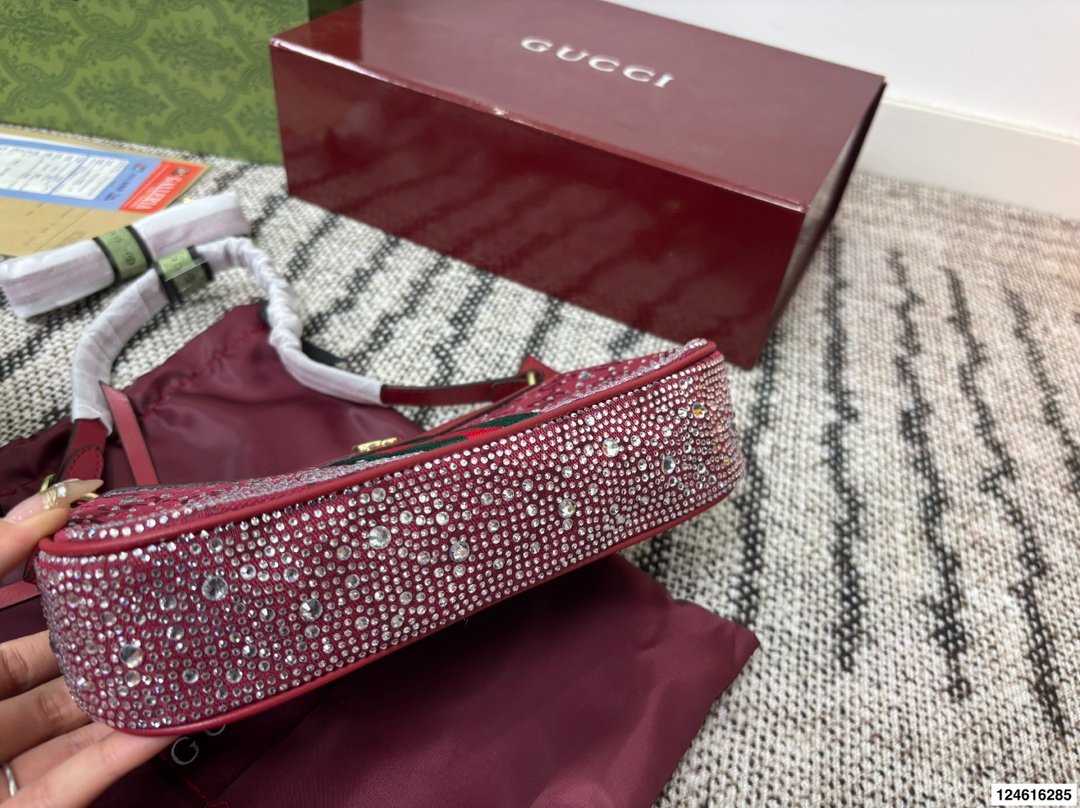 Gucci Hot Diamond Hobo Bag