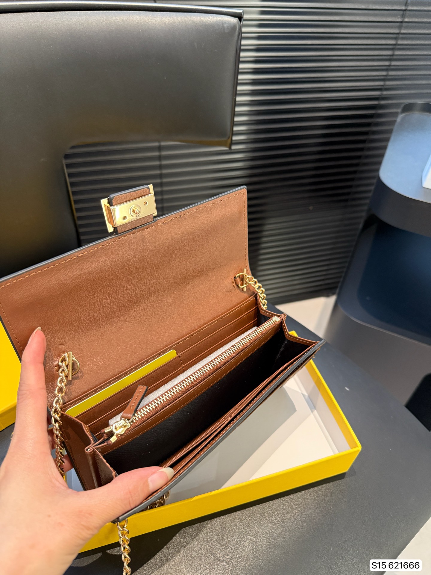 FENDI Baguette Crossbody Bag