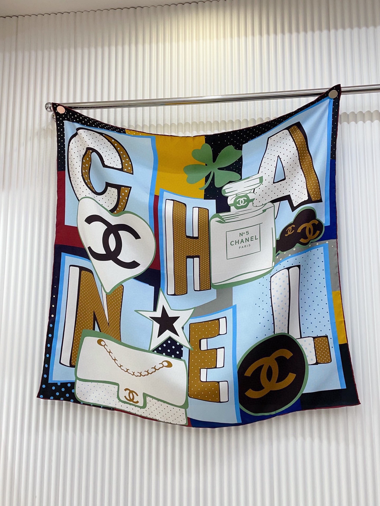 Chanel Silk Scarf